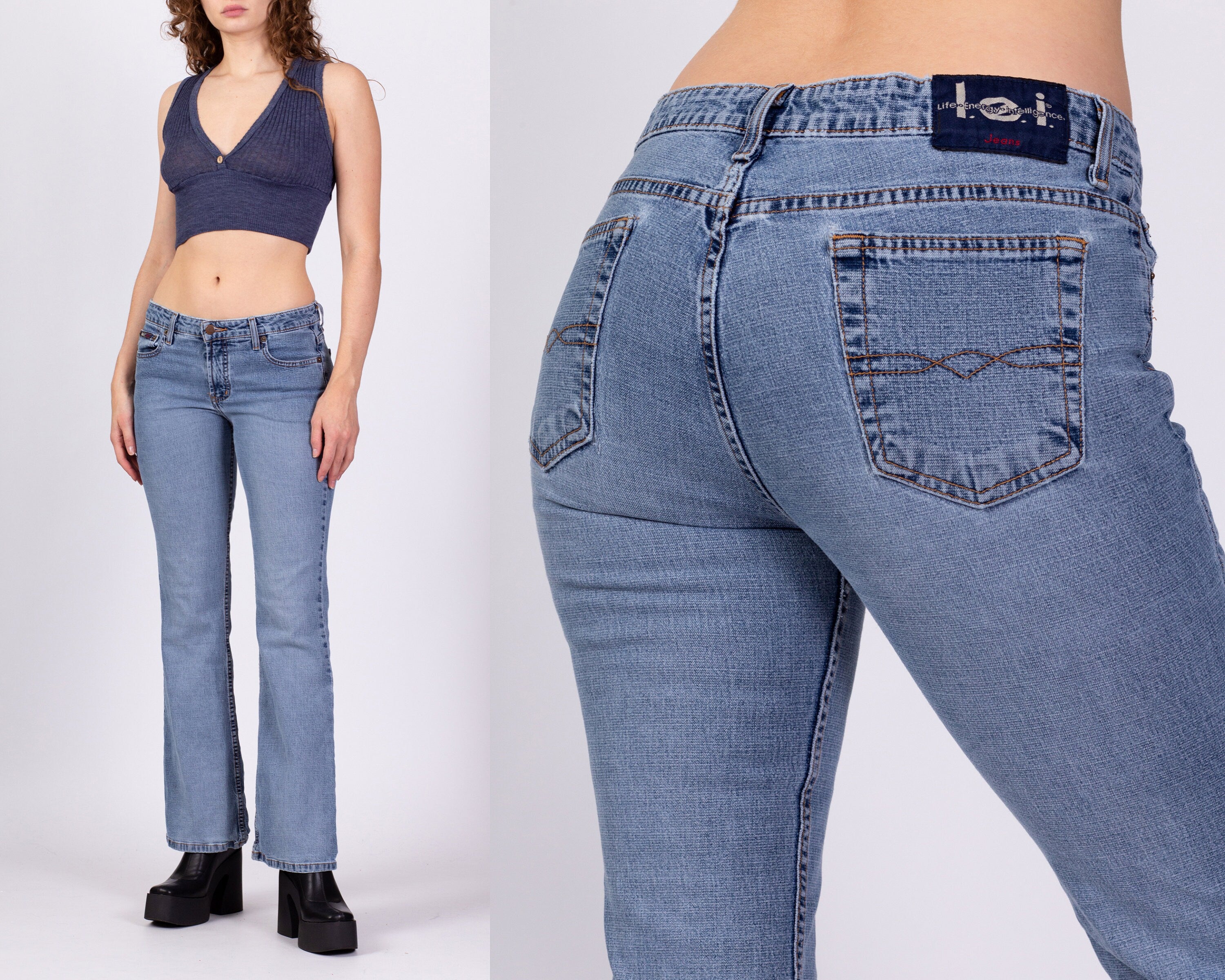 Vintage L.E.I. Low Rise Jeans - Small – Flying Apple Vintage