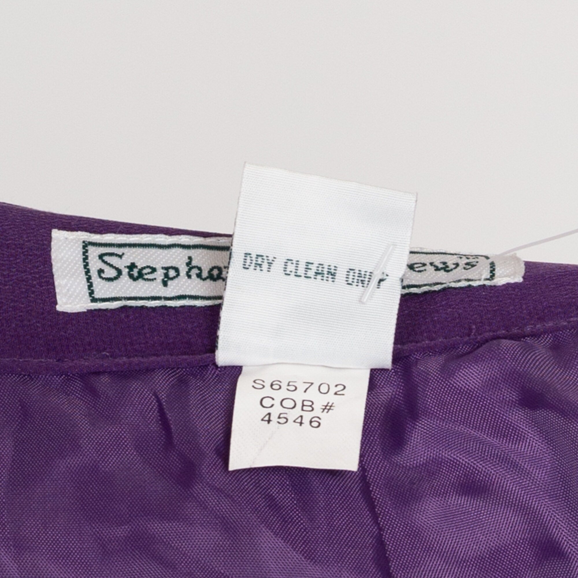 Purple Silk Flared Trousers - Glass Clothing
