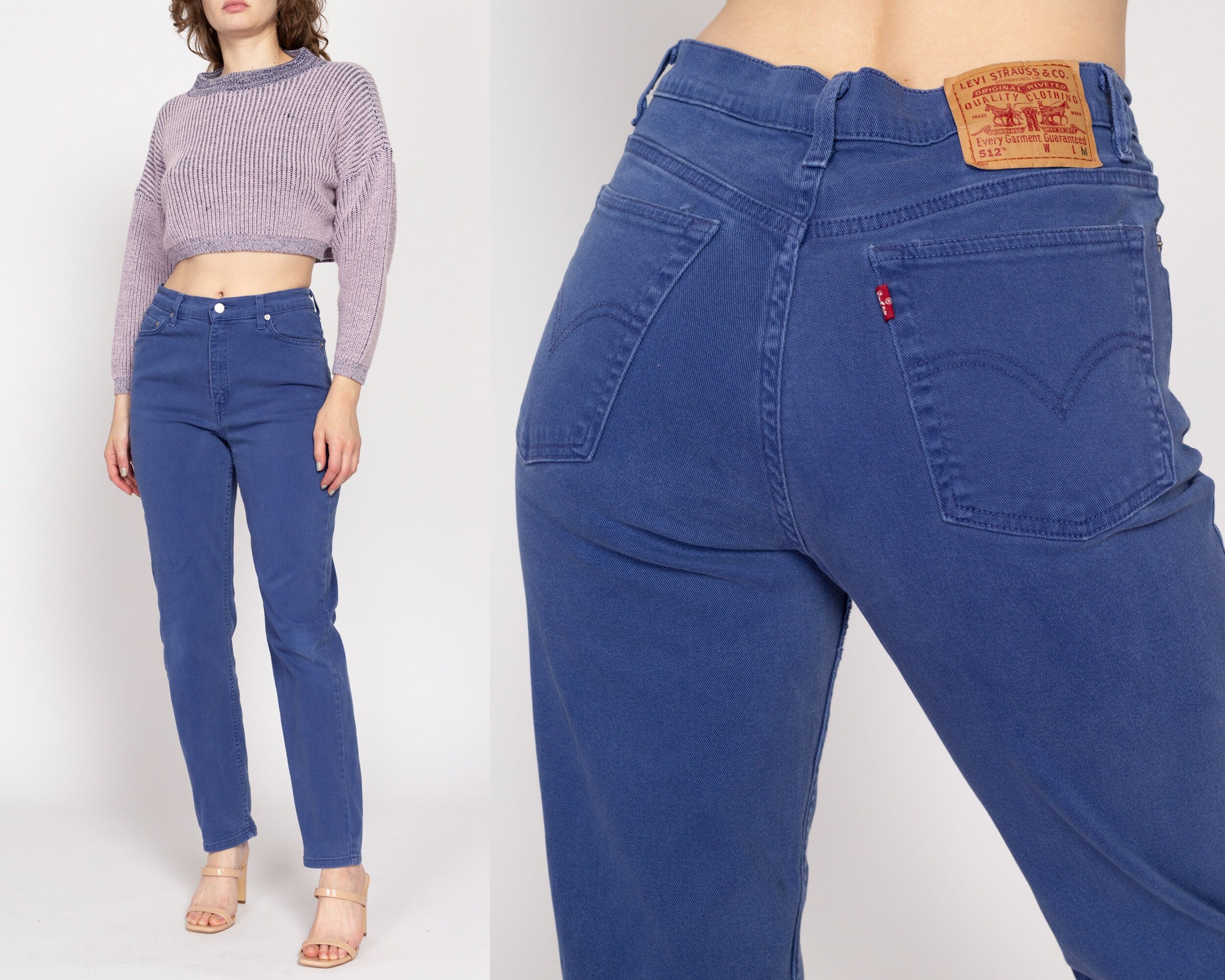 Levi Vintage sale High-Waisted 512 Slim Jeans