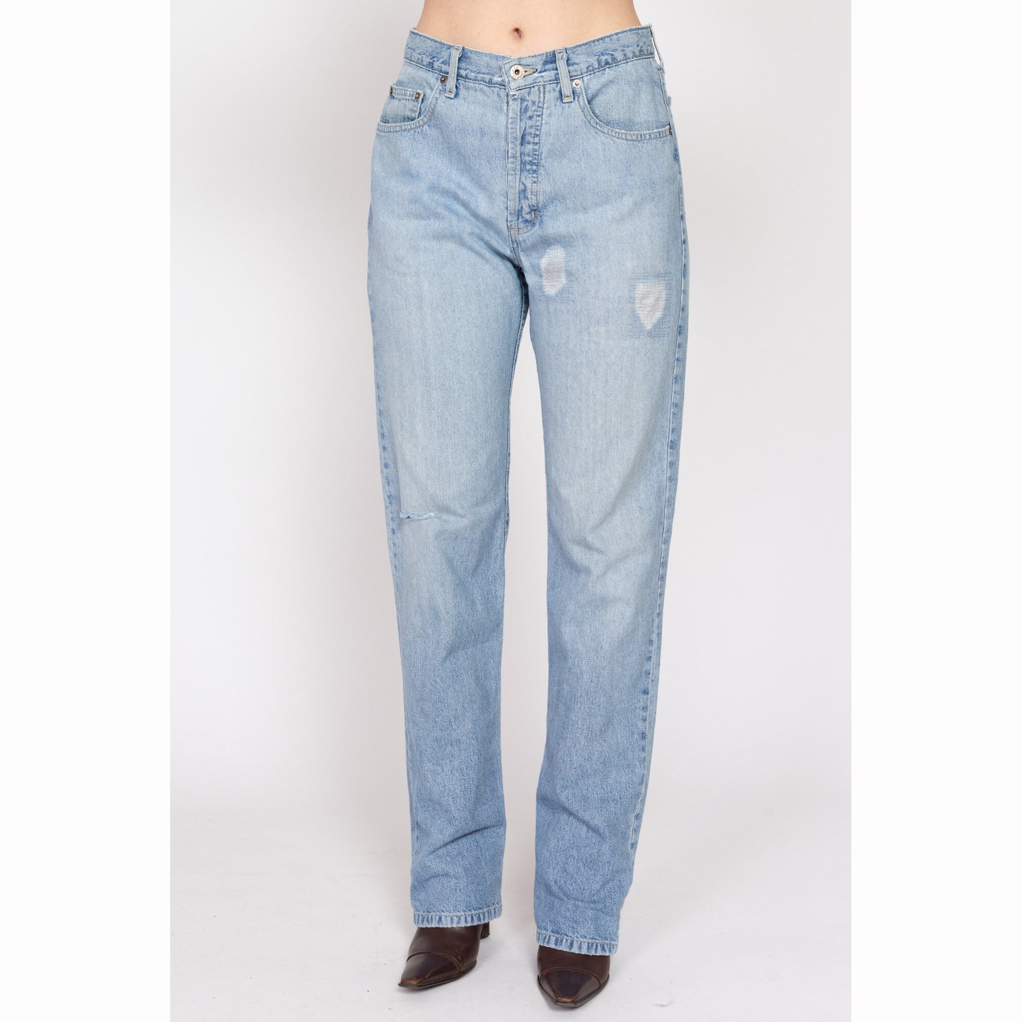 Guess light wash jeans on sale