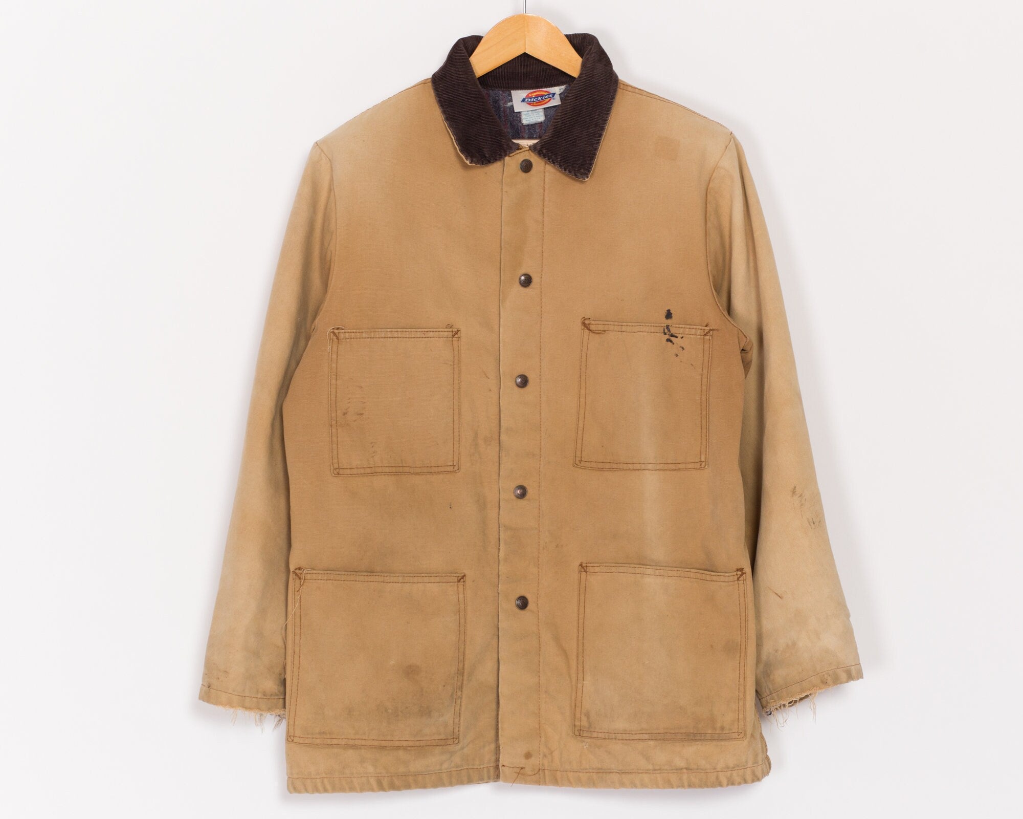 Dickies canvas jacket with corduroy collar best sale