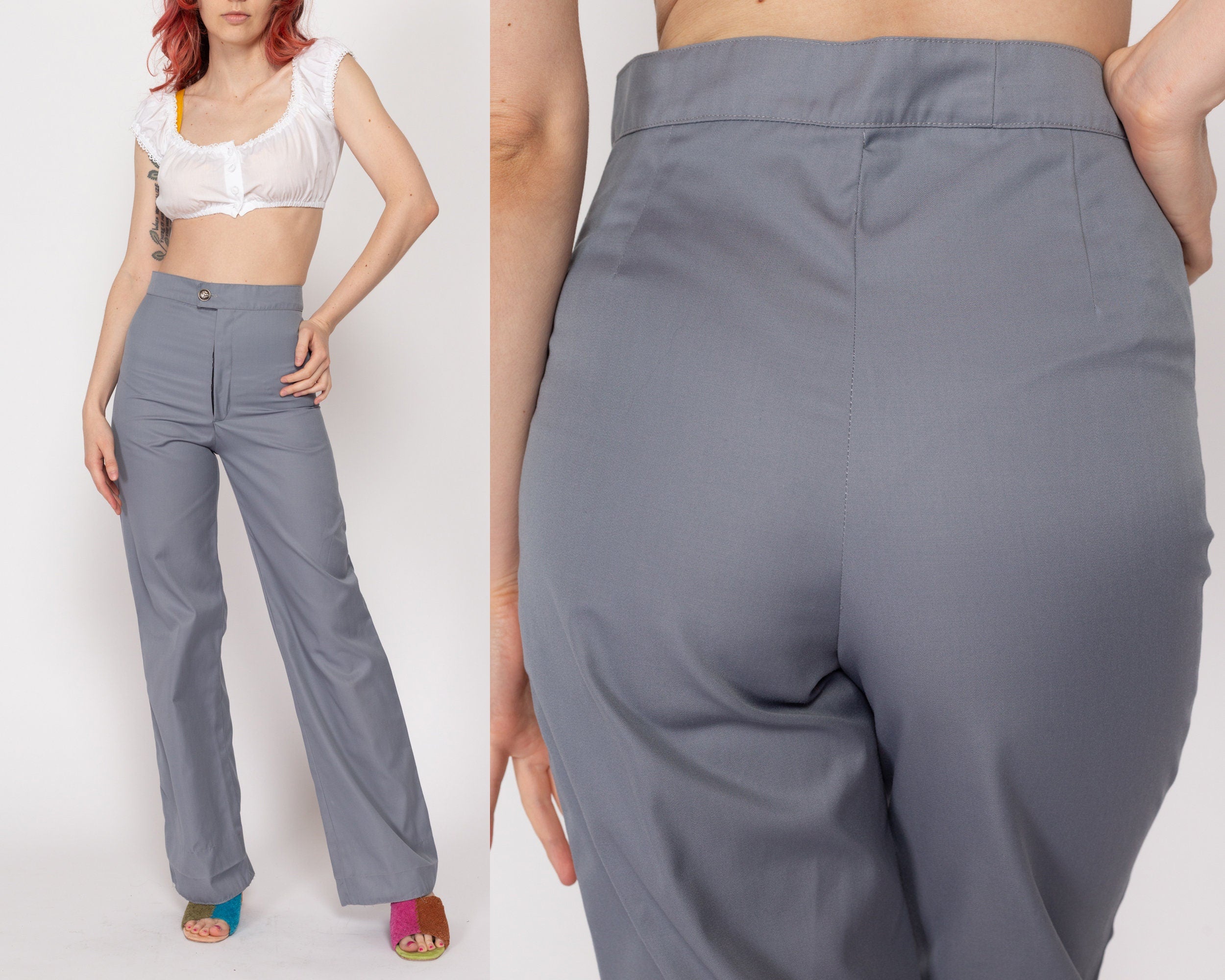 NEW Vintage 90's Jones Wear sold Gray High Waist Trousers