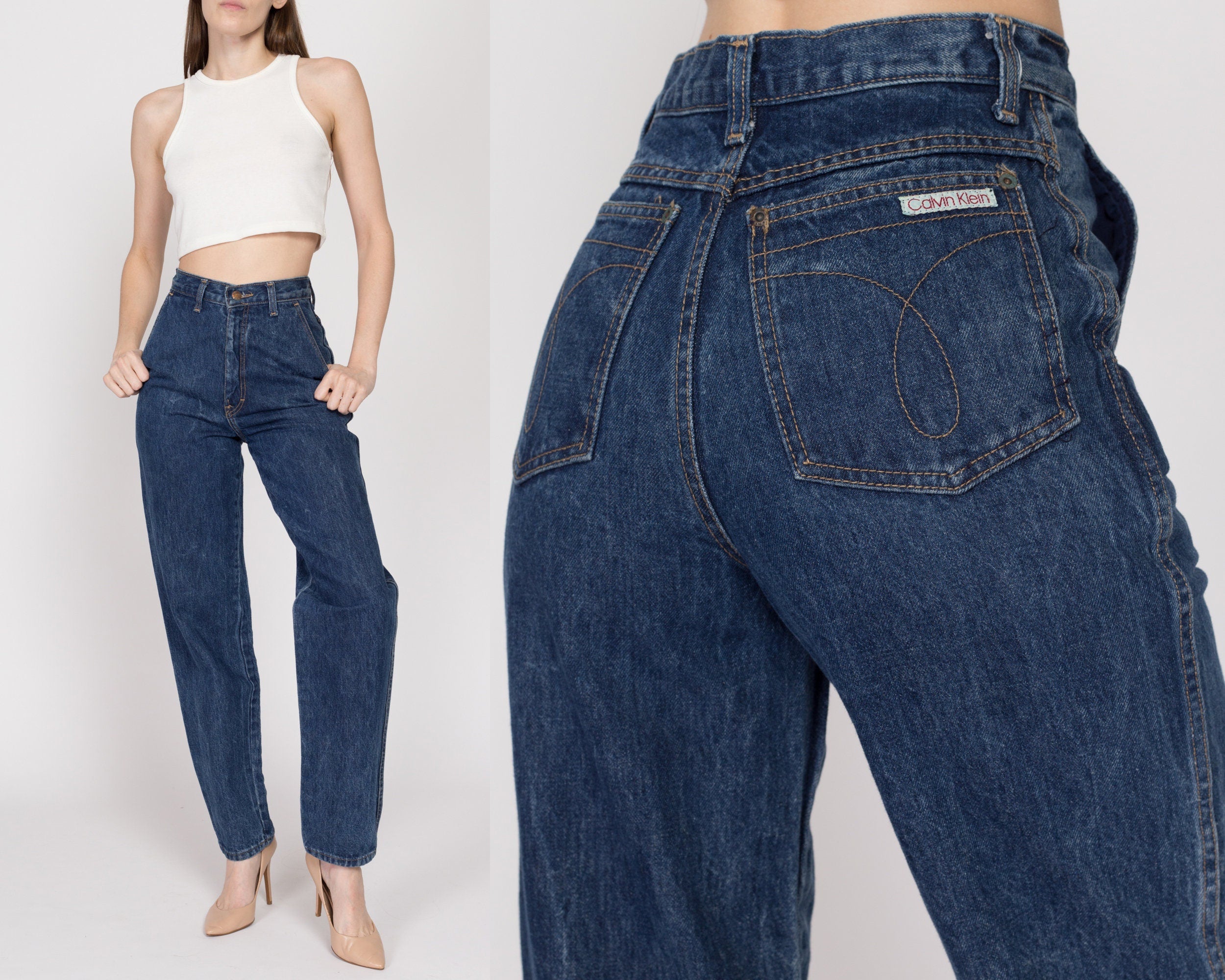 Calvin klein fashion high rise jeans