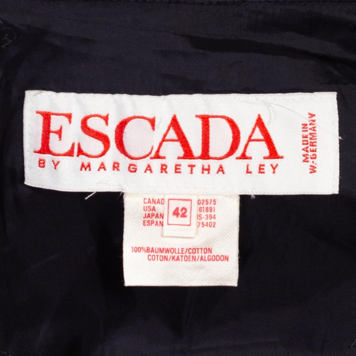 Large 80s Escada Black Star Bomber Jacket | Vintage Margaretha Ley Designer Embroidered Button Up Jacket