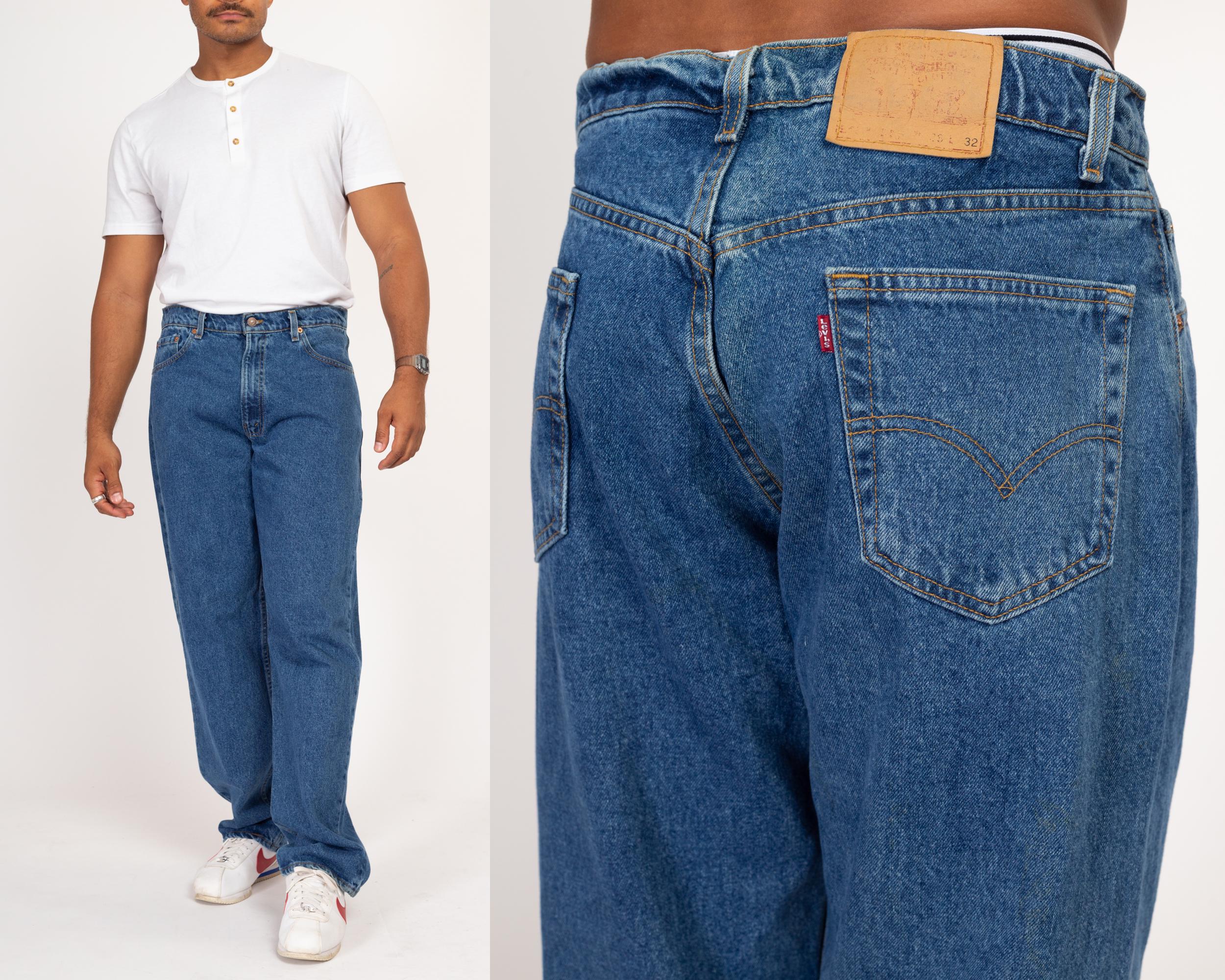 LEVI'S Y2K 1990'S good 565 Relaxed Leg Light Wash Cotton