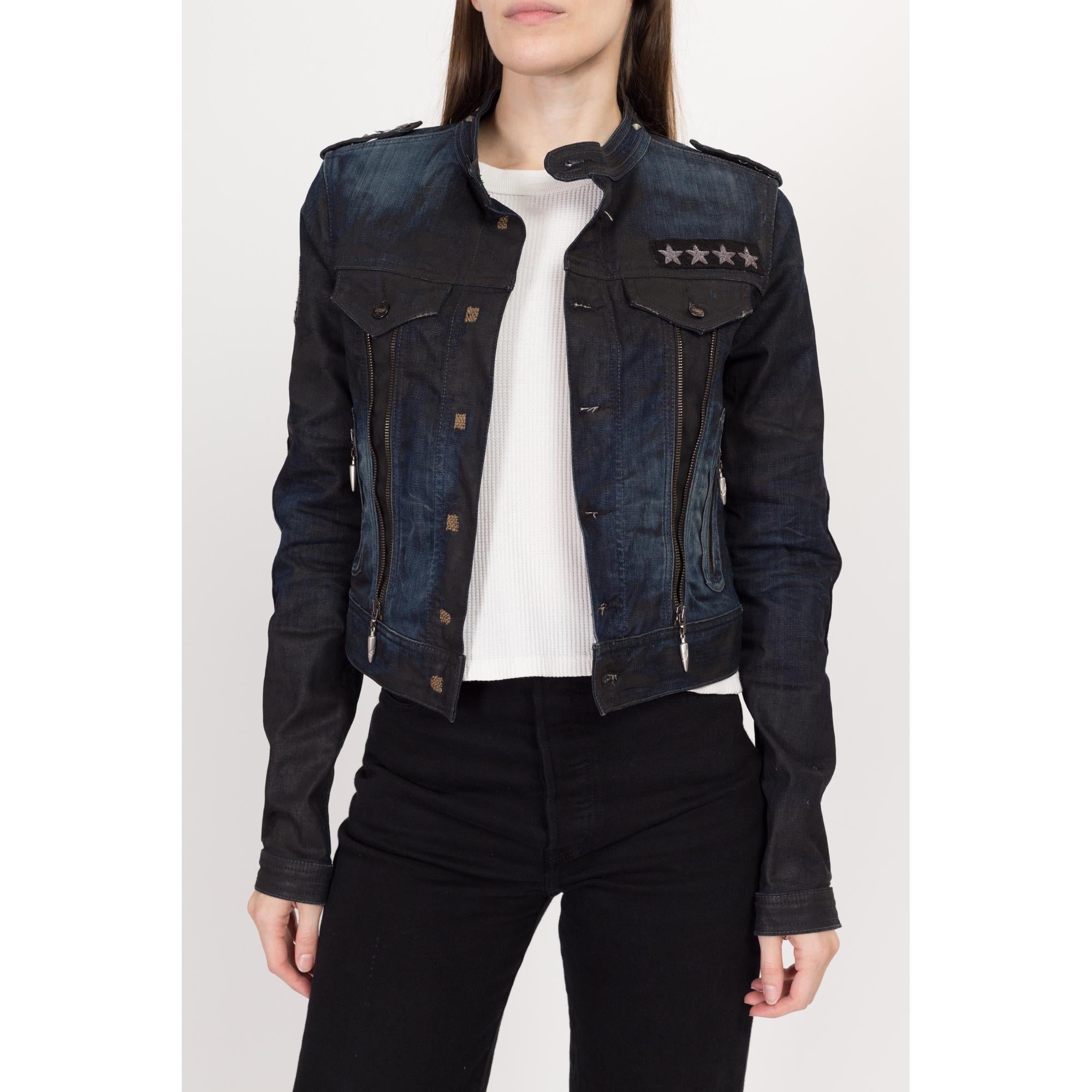 Jean jacket xs best sale