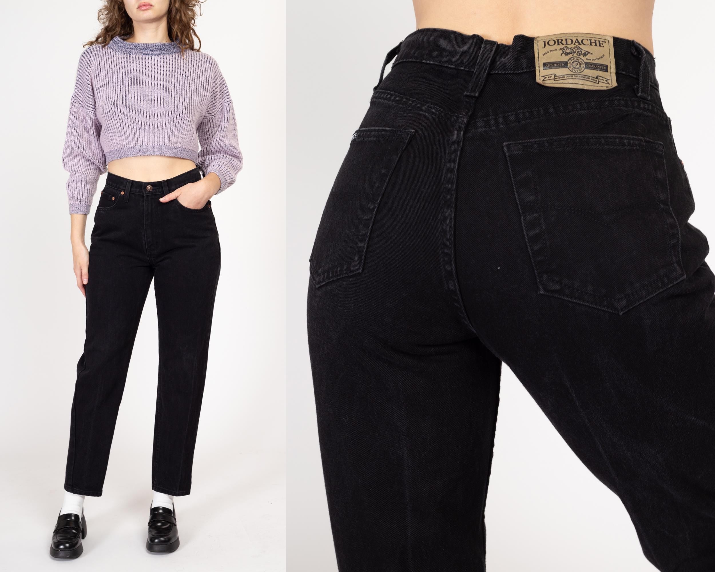 Vintage Black Jordache High outlet Waisted Jeans