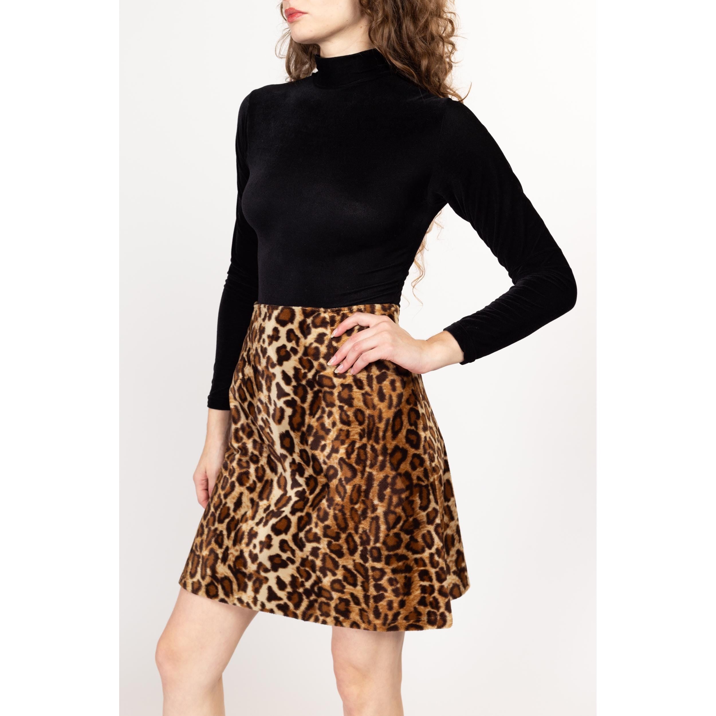 Leopard print mini skirt jcpenney hotsell