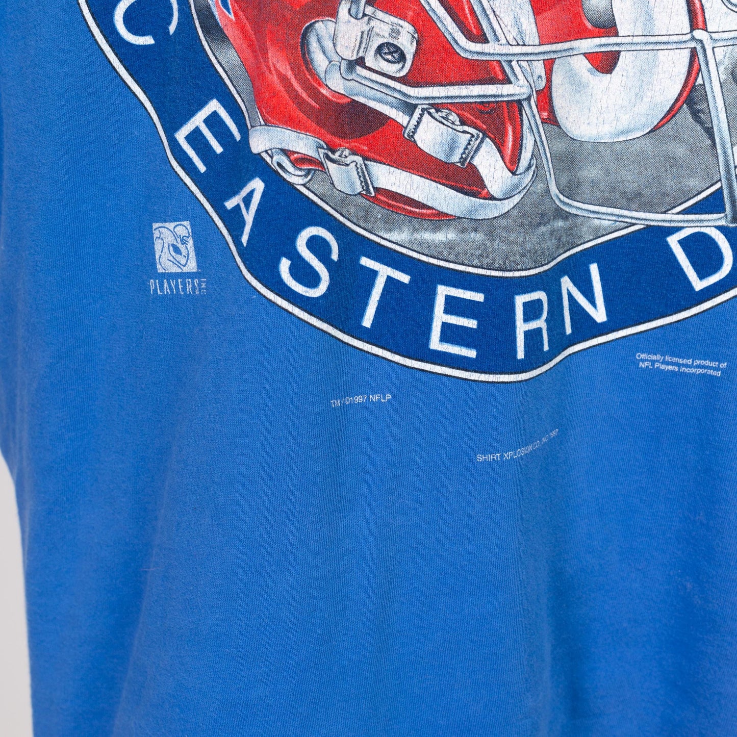 Medium 90s Buffalo Bills T Shirt | Vintage Blue NFL Football Graphic Tee