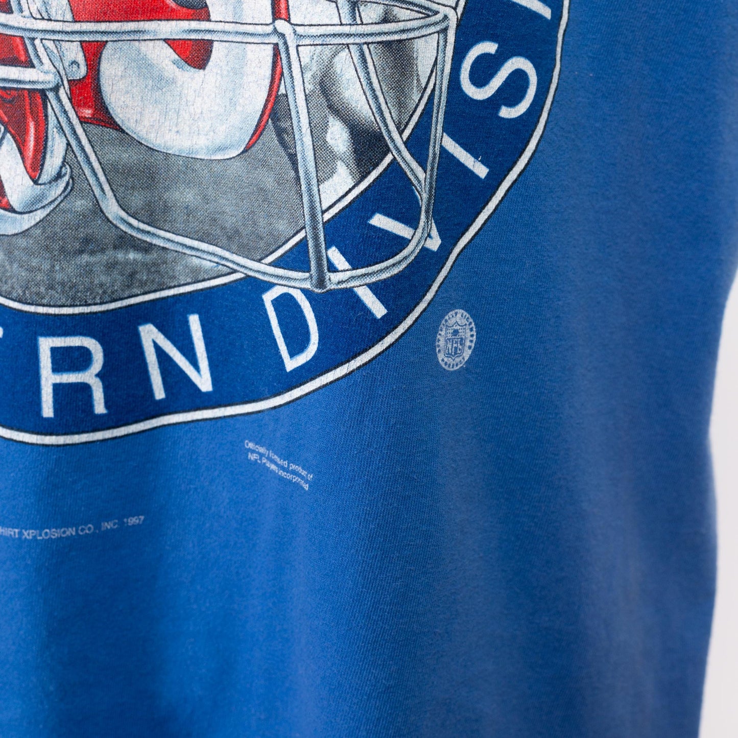 Medium 90s Buffalo Bills T Shirt | Vintage Blue NFL Football Graphic Tee