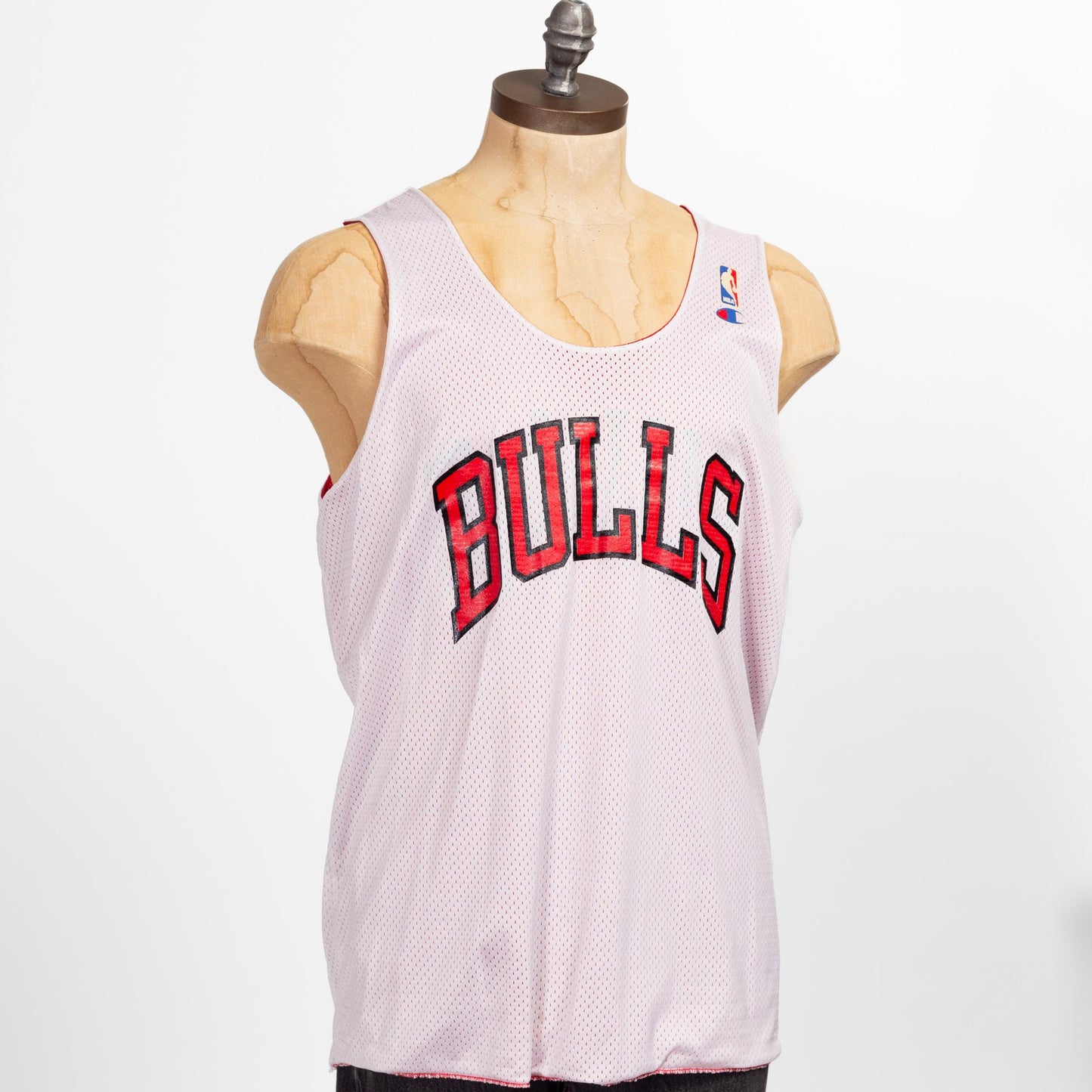 Large 90s Chicago Bulls Reversible Champion Jersey | Vintage Streetwear NBA Basketball Athletic Tank Top