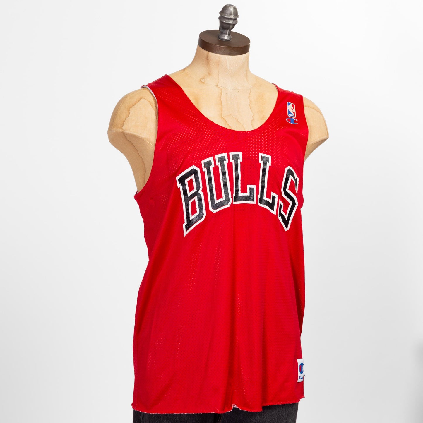 Large 90s Chicago Bulls Reversible Champion Jersey | Vintage Streetwear NBA Basketball Athletic Tank Top