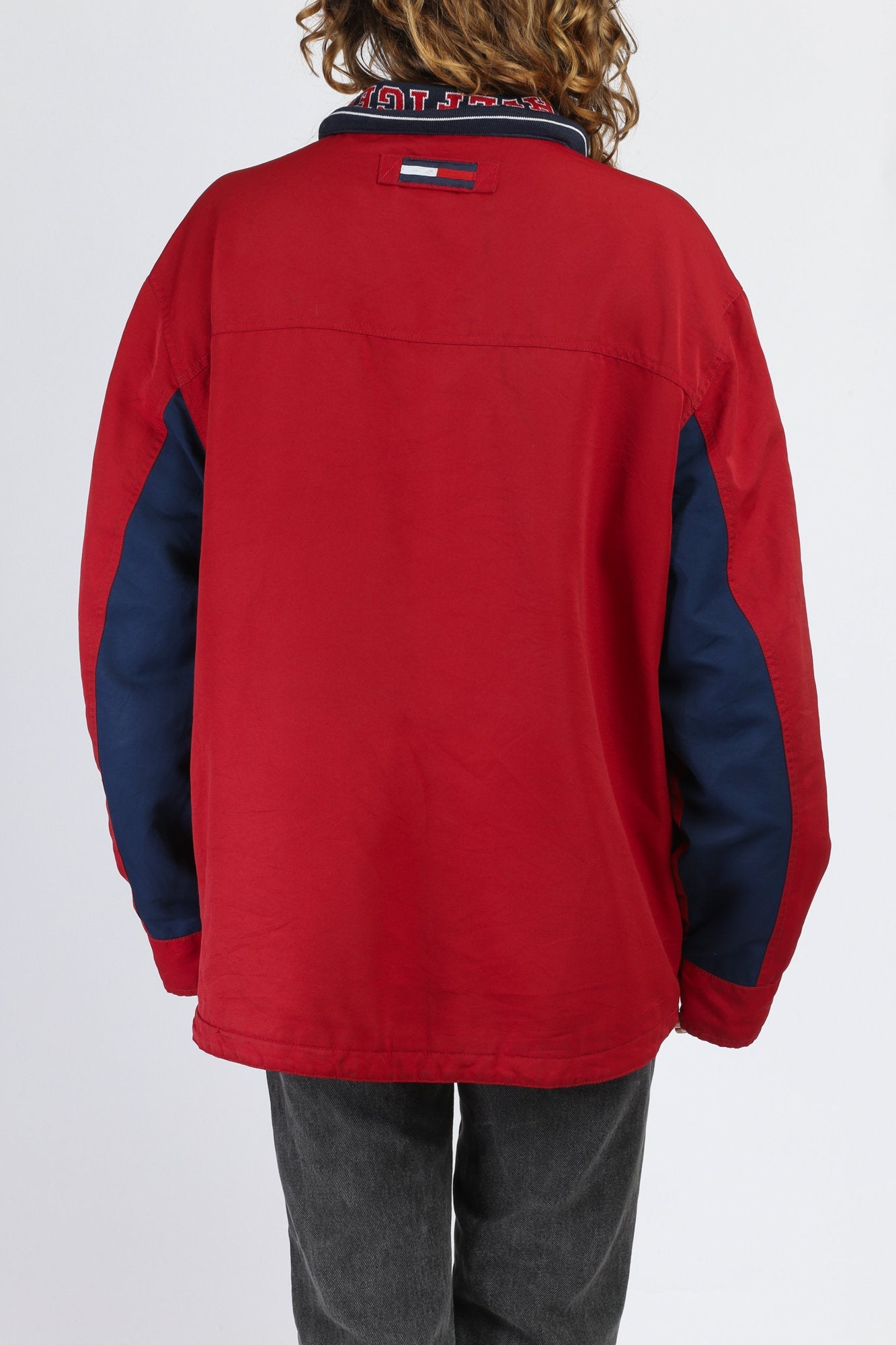 Vintage 90s outlet tommy hilfiger windbreaker