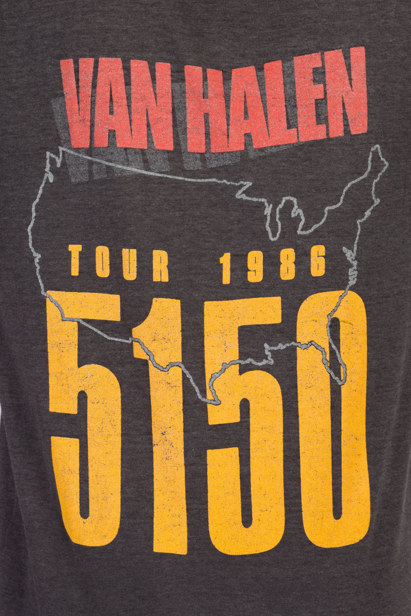 Vintage 80s Van Halen 5150 Tour T Shirt - Medium