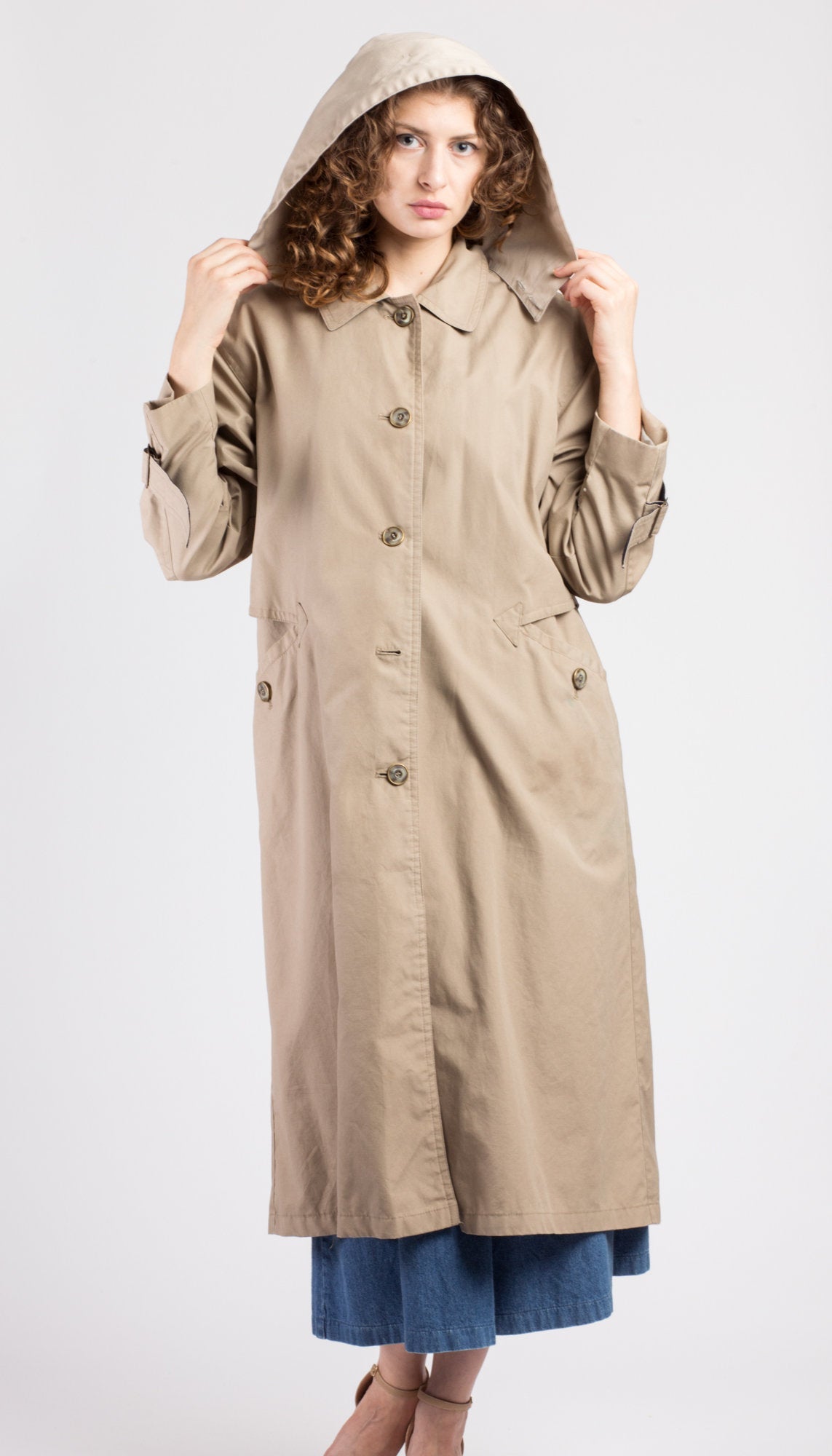 Vintage trench shop coat womens