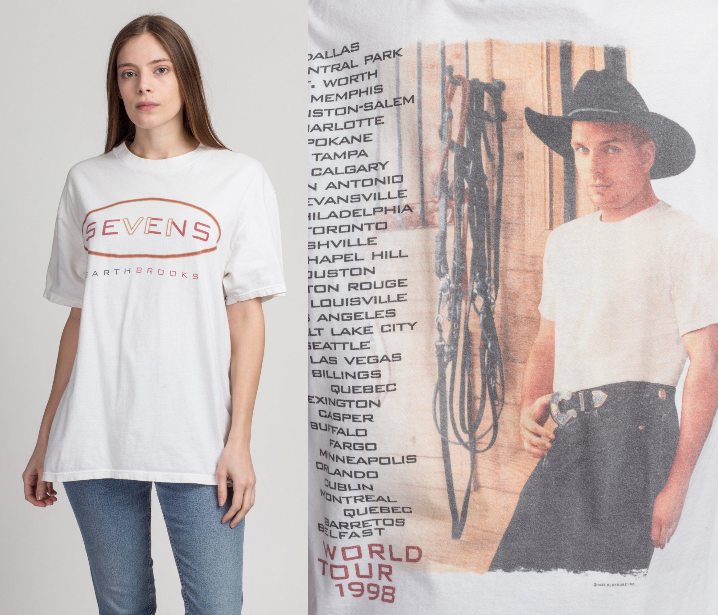 Garth brooks 2024 vintage shirt