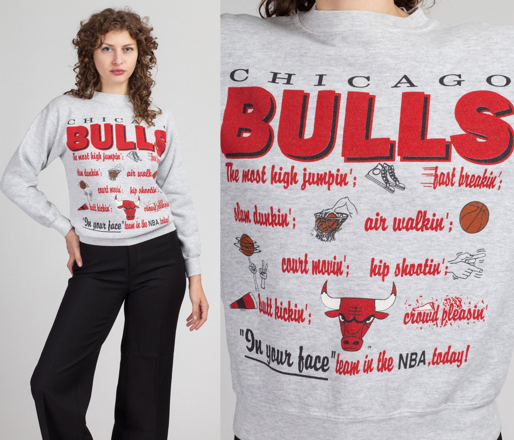 vintage CHICAGO bulls Sweatshirt