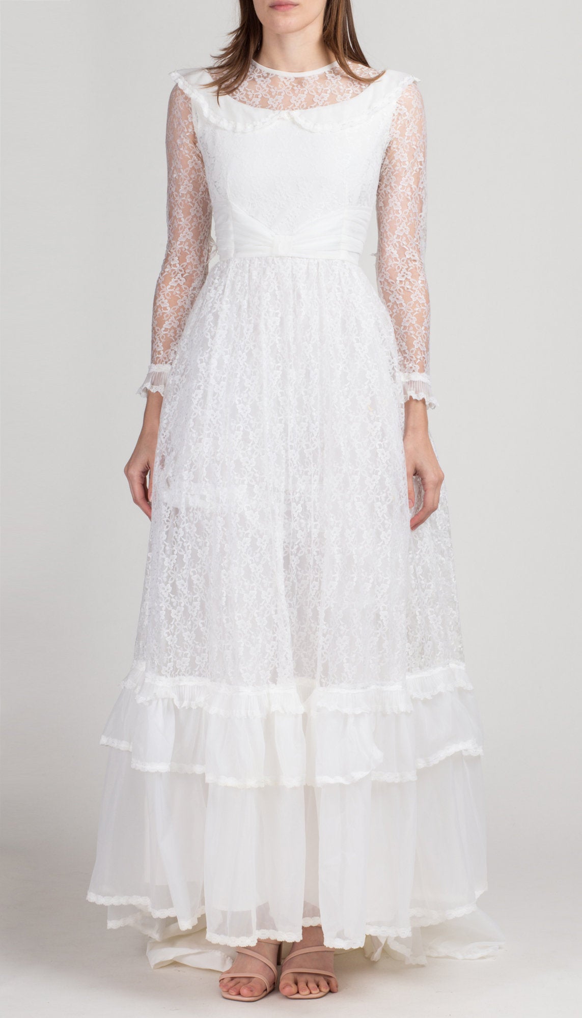 White dress hotsell for small wedding