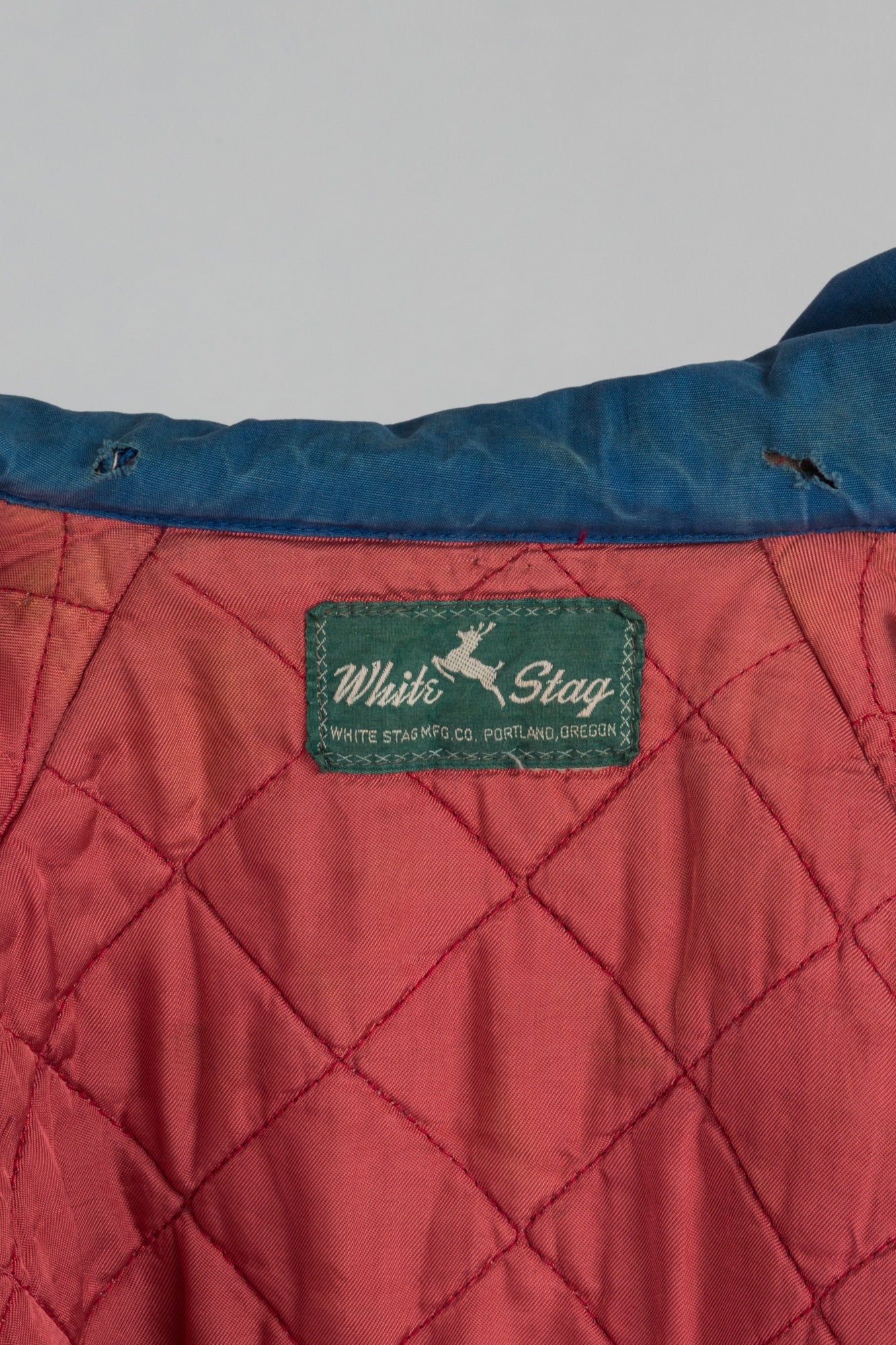 Rare 40s 50s White Stag Zip Up Ski Jacket - Petite Small to Medium