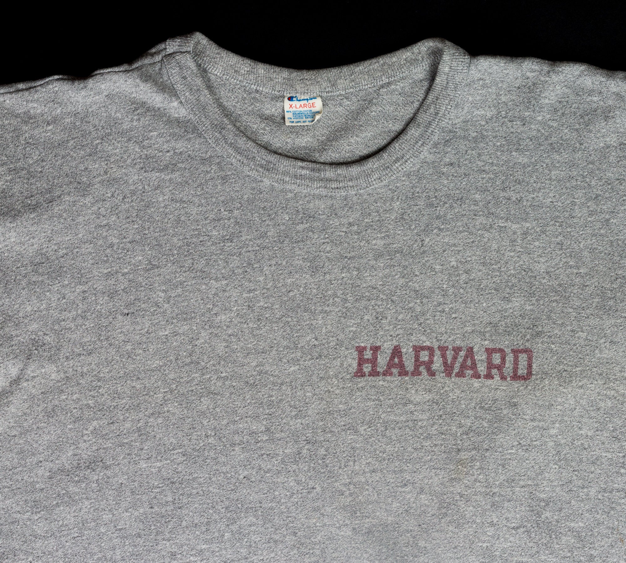 80s Harvard University Champion T Shirt - Extra Large – Flying