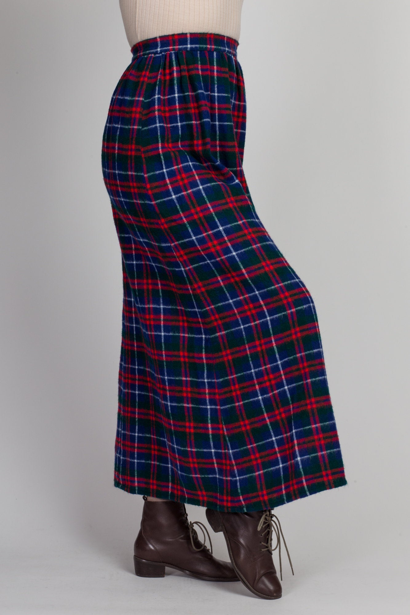 60's plaid outlet skirt