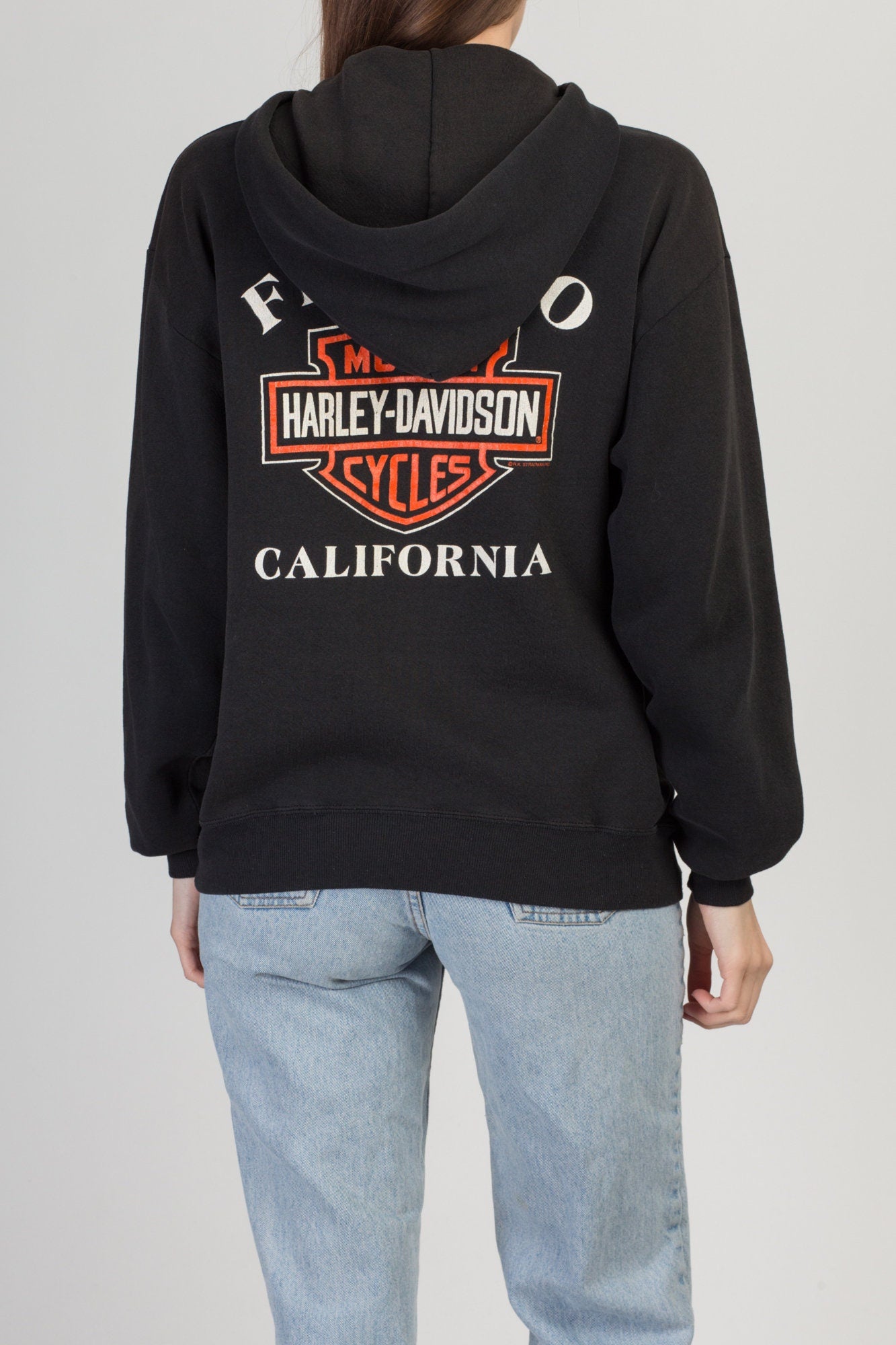 Harley davidson zip hot sale up hoodie