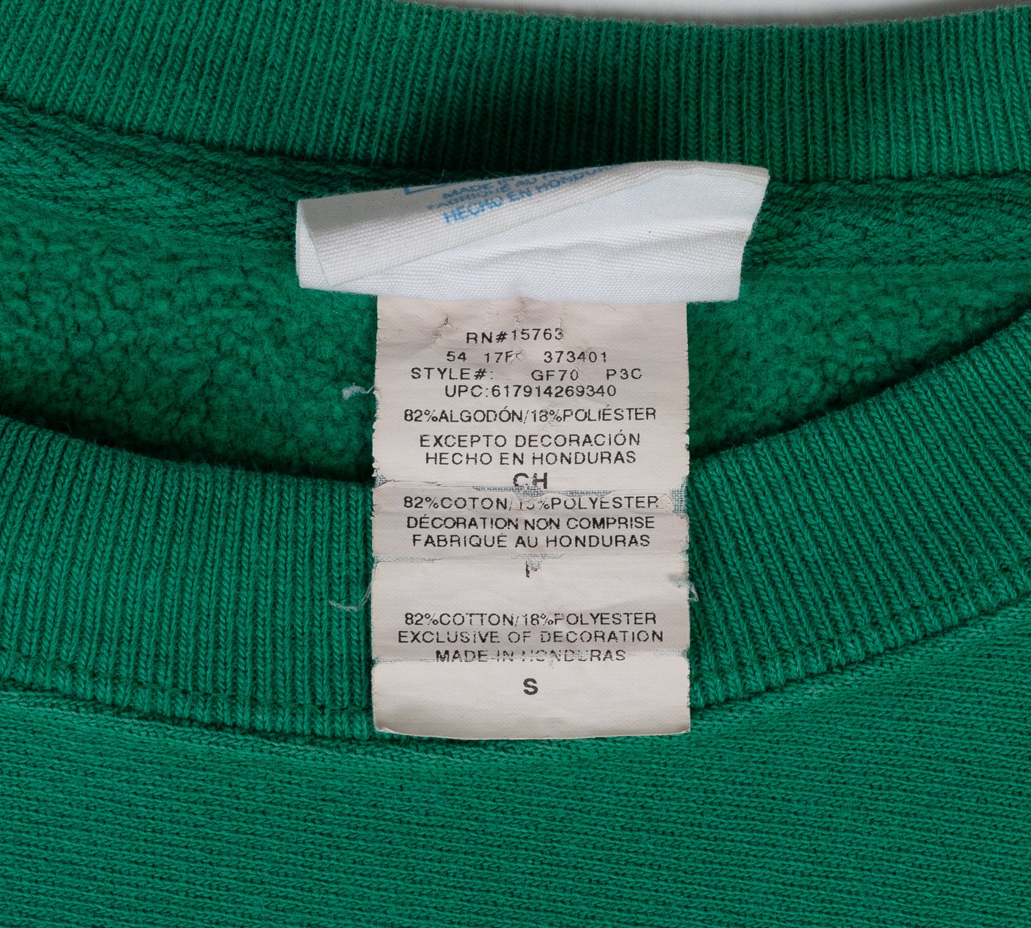 Vintage Champion Reverse Weave Frog Green Sweatshirt - Men's Small ...
