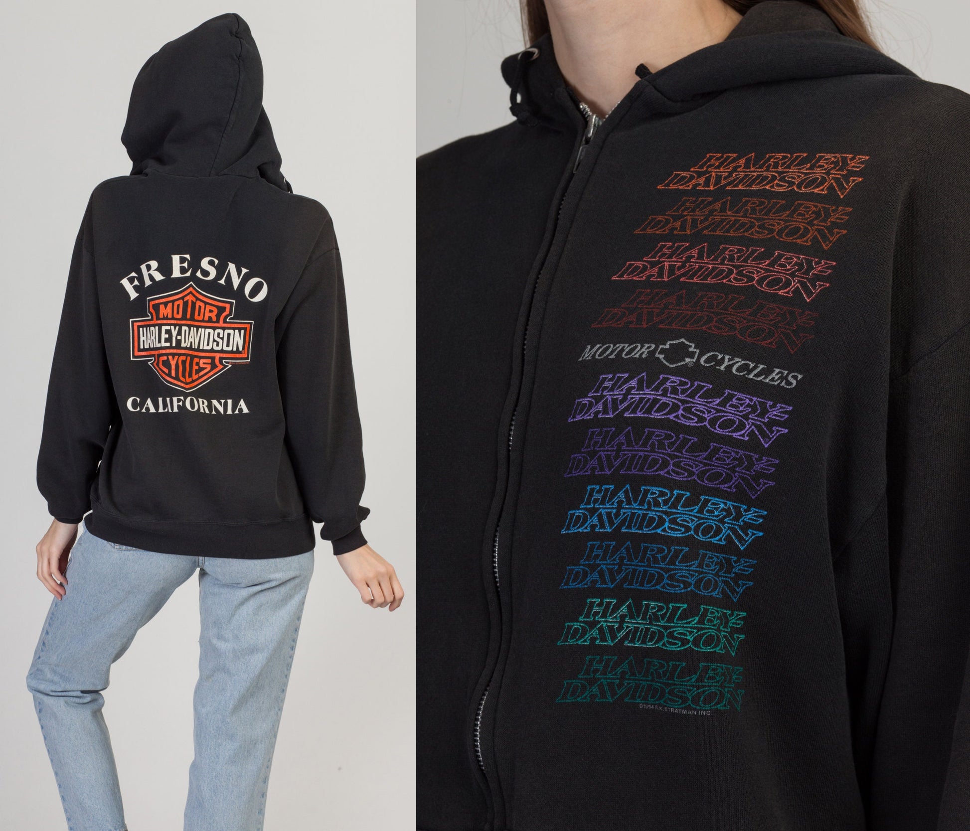 Gradient Cotton Hoodie - Ready to Wear