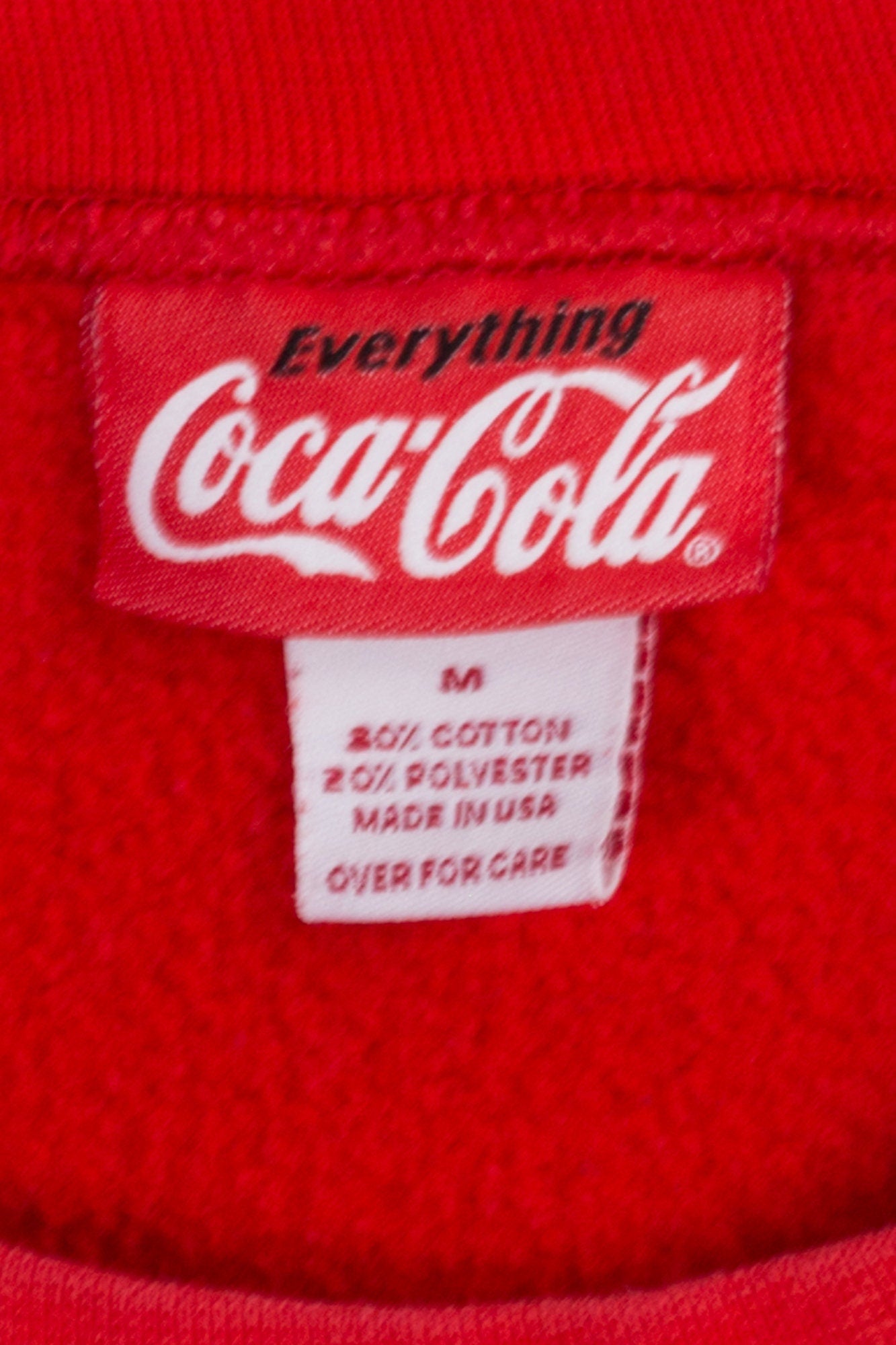 Vintage coca cheap cola crewneck