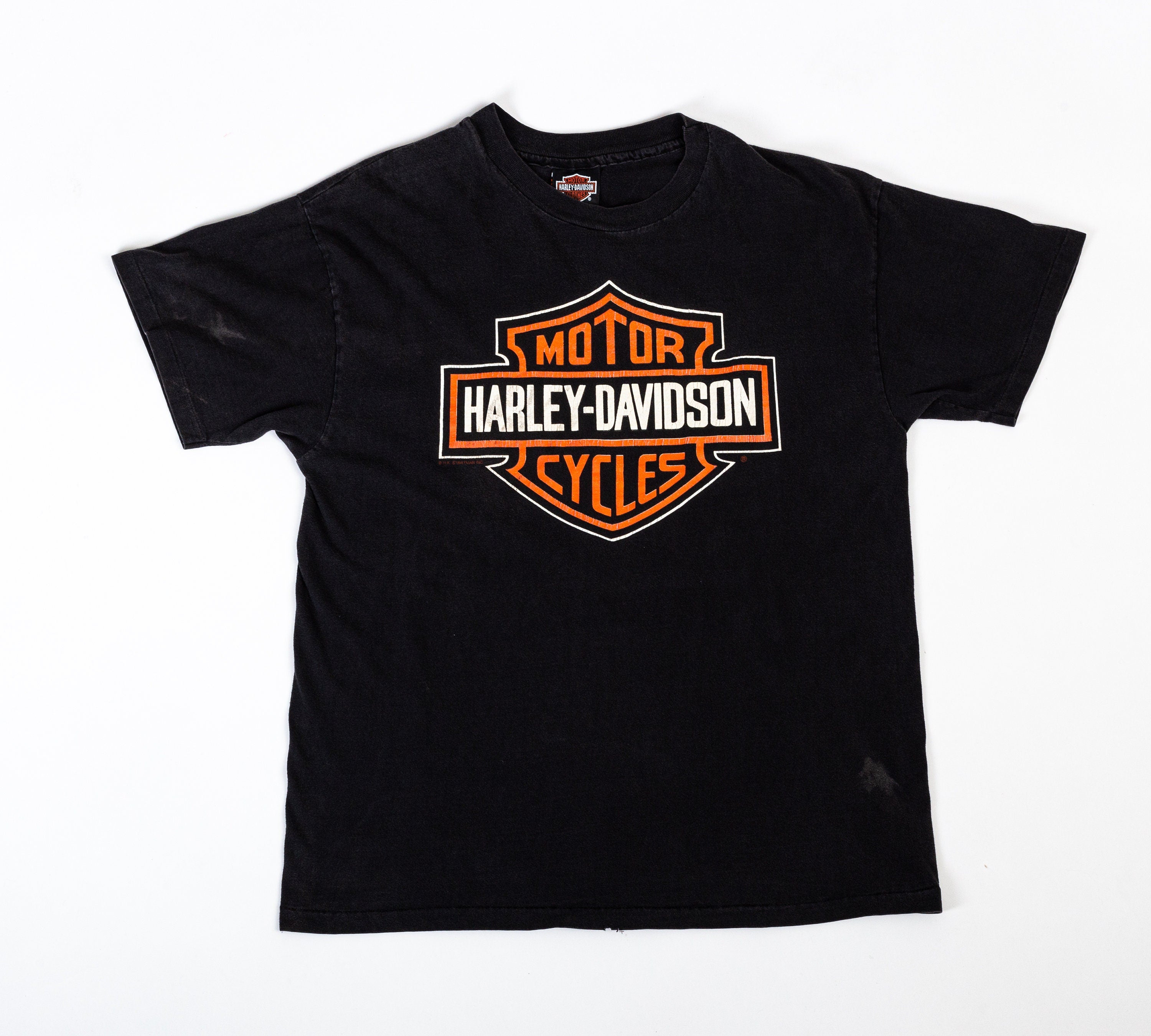 90s Bartels West LA Harley Davidson T Shirt - Unisex Large