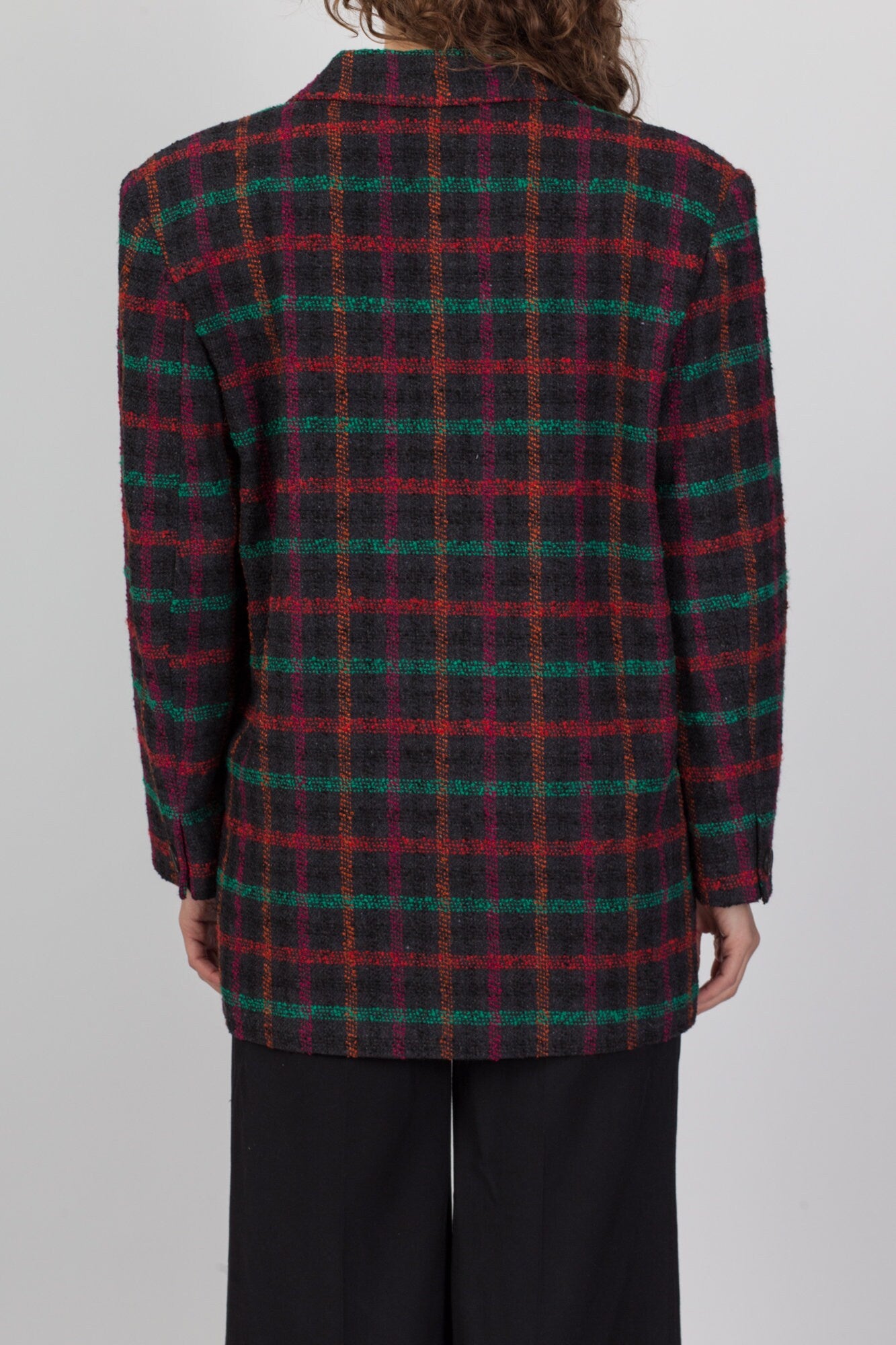 Tweed sales longline blazer