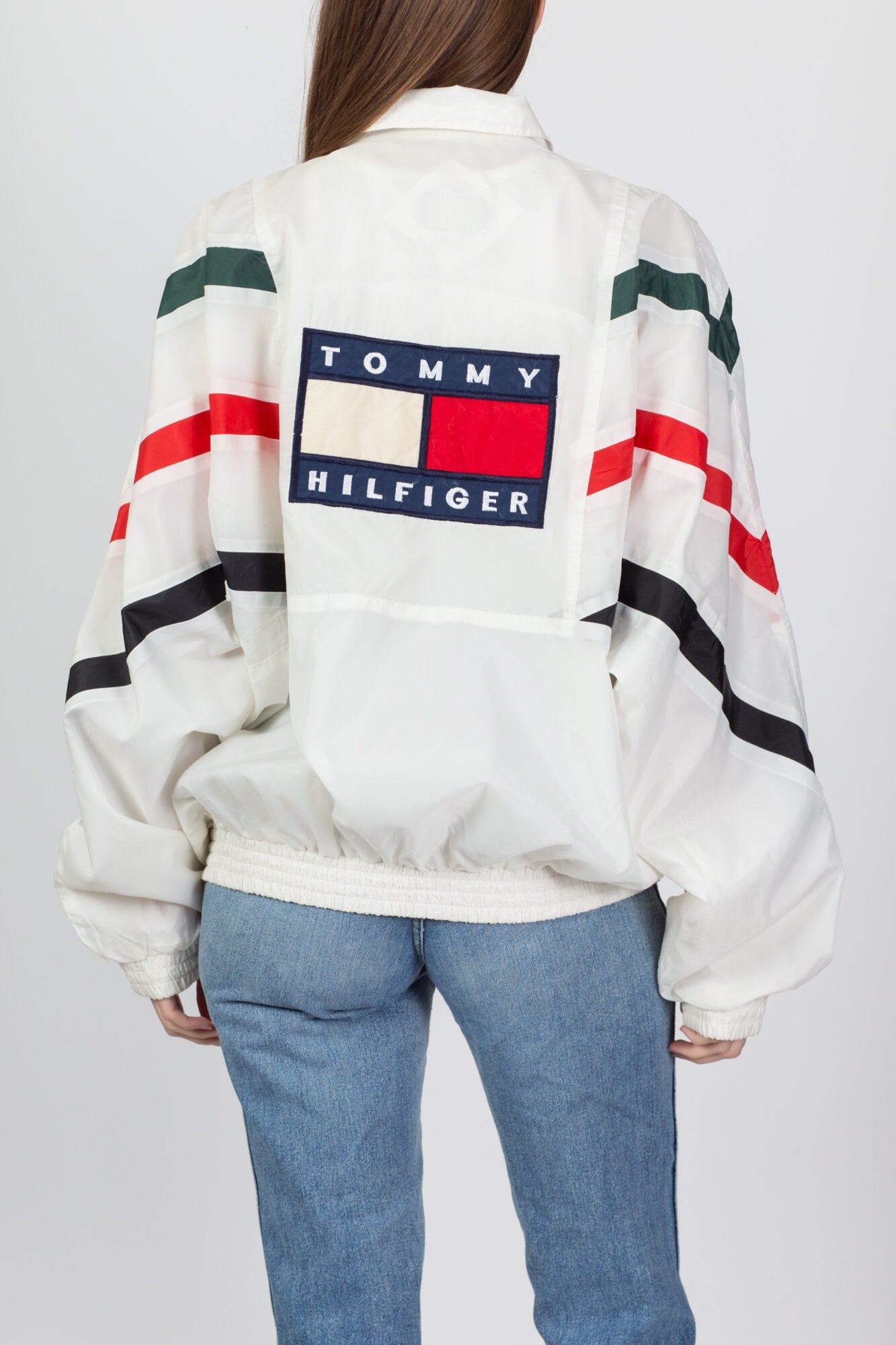 Tommy hilfiger deals windbreaker mens vintage