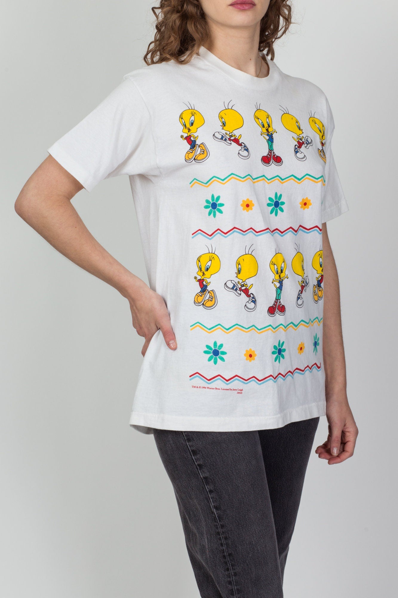 90s Tweety Bird T Shirt - Men's Medium, Women's Large 