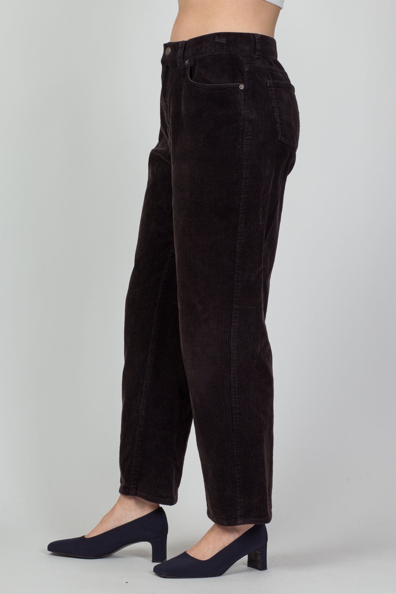 Vintage Women's 80's Black Pants High Waisted