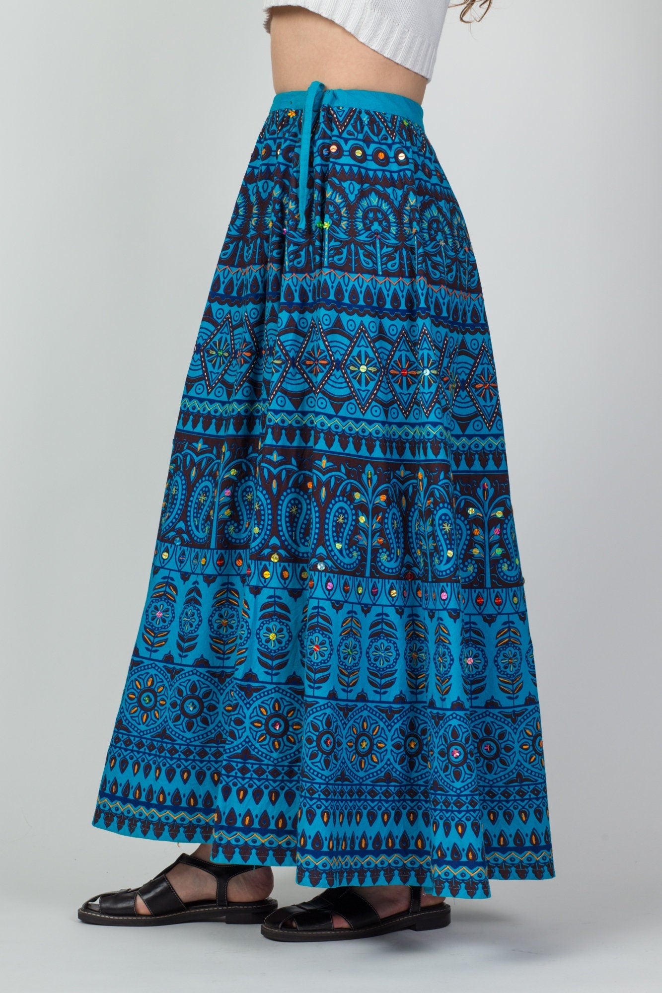 Blue 2024 skirt 70s