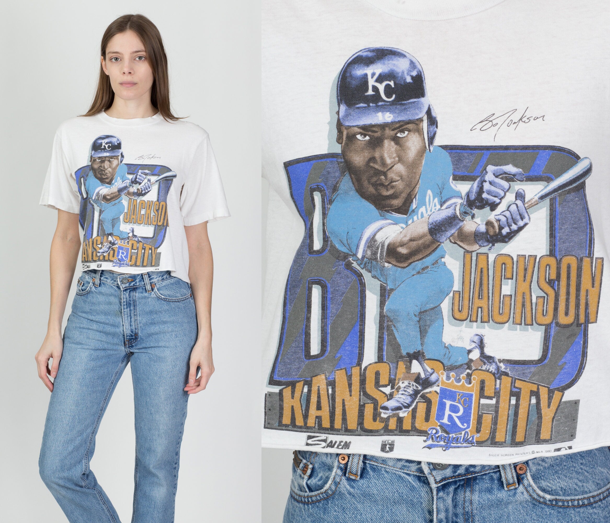 Bo jackson best sale royals t shirt