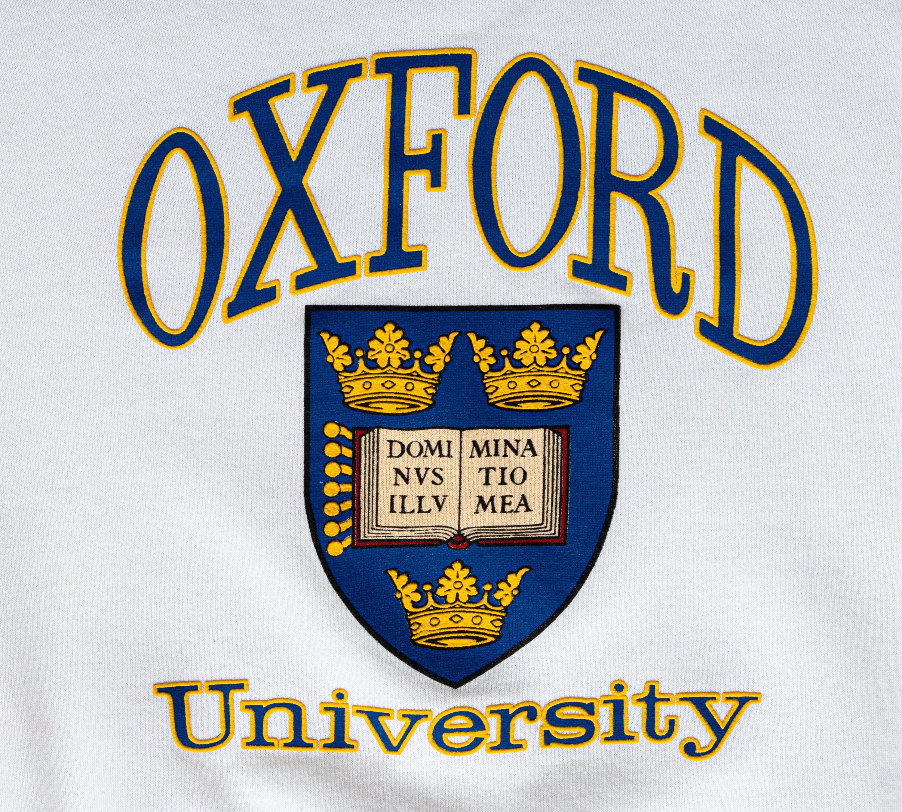 Vintage 80s Oxford University Sweatshirt - Men's Large Women's XL ...