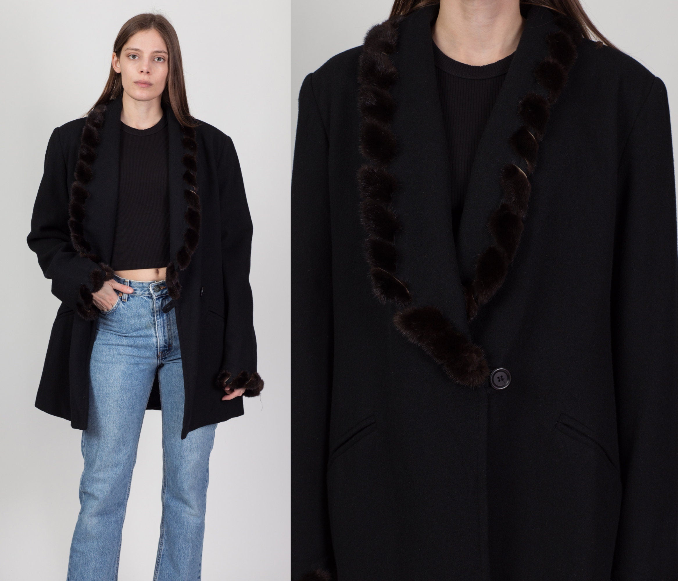 J percy for marvin richards faux fur clearance coats