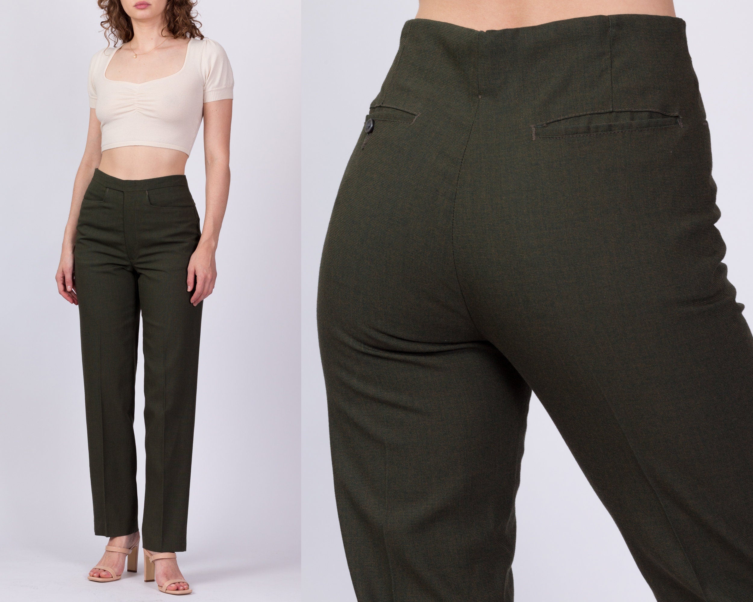 MARKS & SPENCER Tapered Women Green Trousers - Buy MARKS & SPENCER Tapered  Women Green Trousers Online at Best Prices in India | Flipkart.com