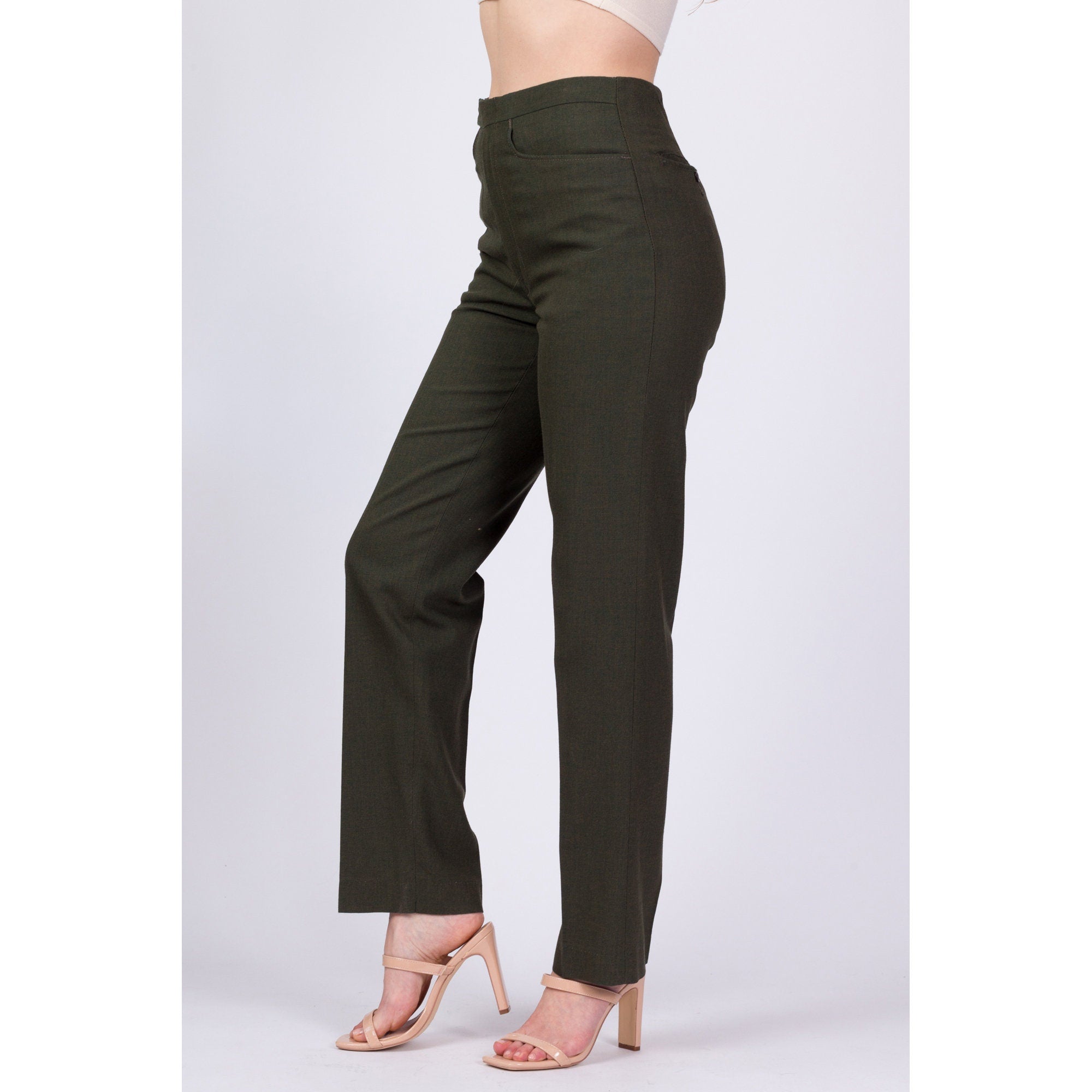 French Connection Green Ruth Tailored Tapered Trousers – Ozone Boutique