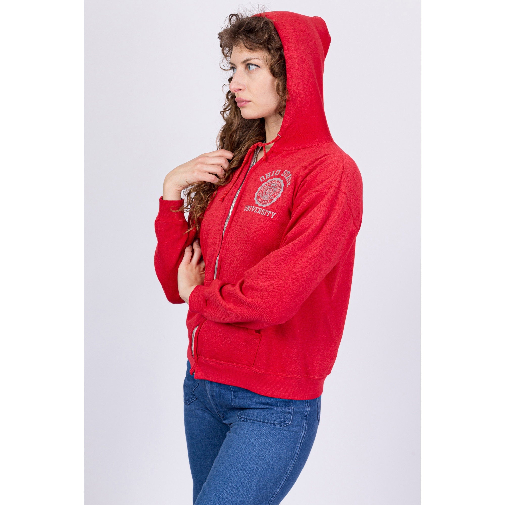 Ohio state women's zip up hoodie online