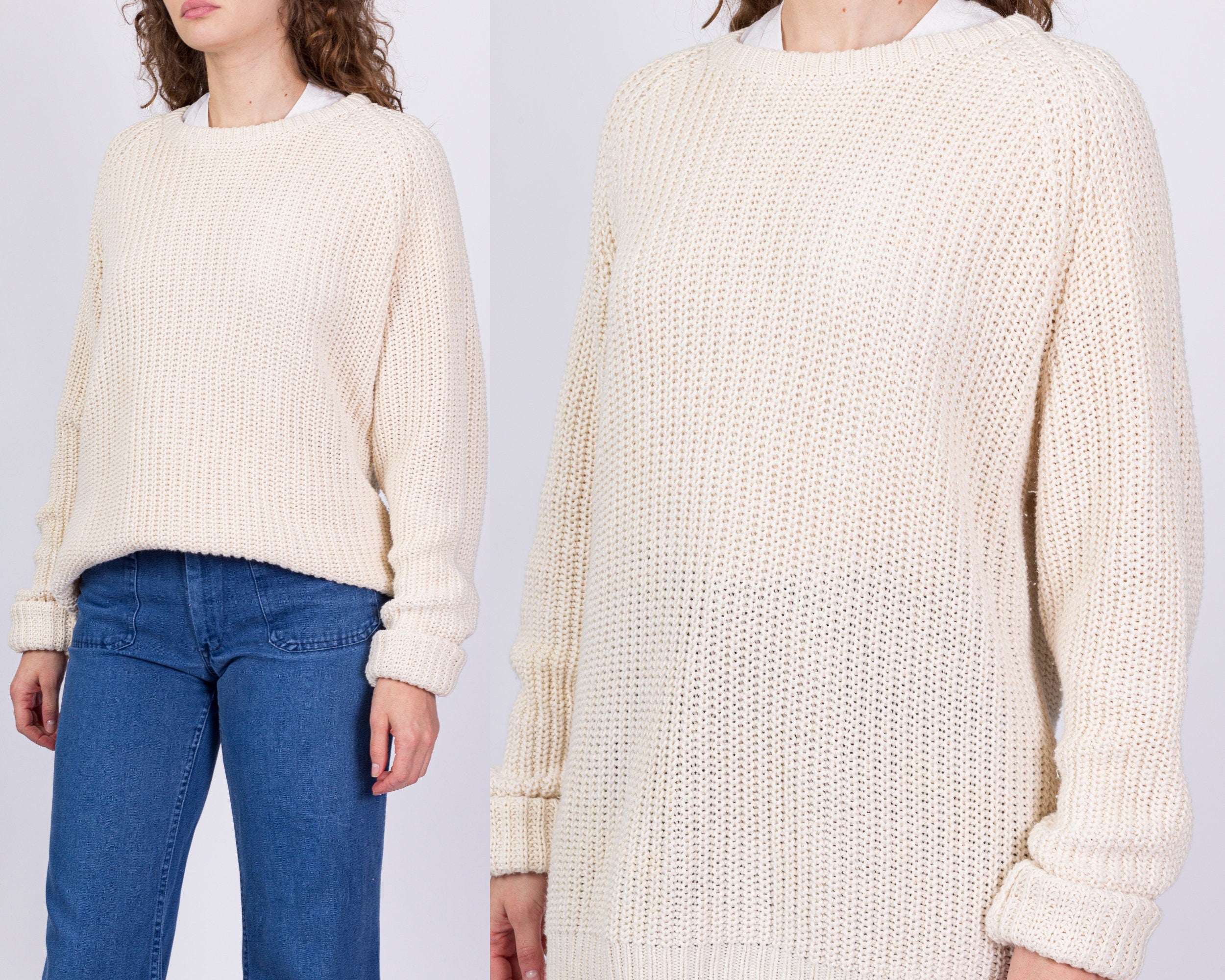 Large 2024 knit sweater