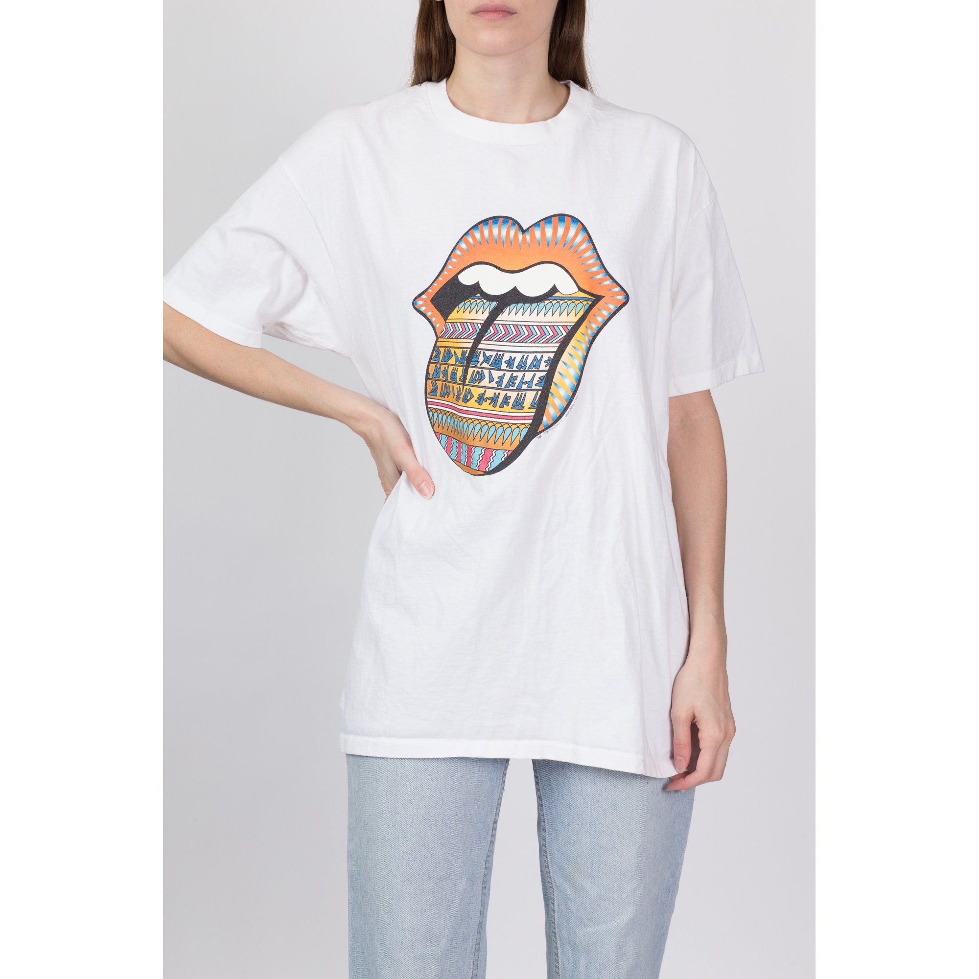 1997 Rolling Stones Bridges To Babylon Tour T Shirt - Men's
