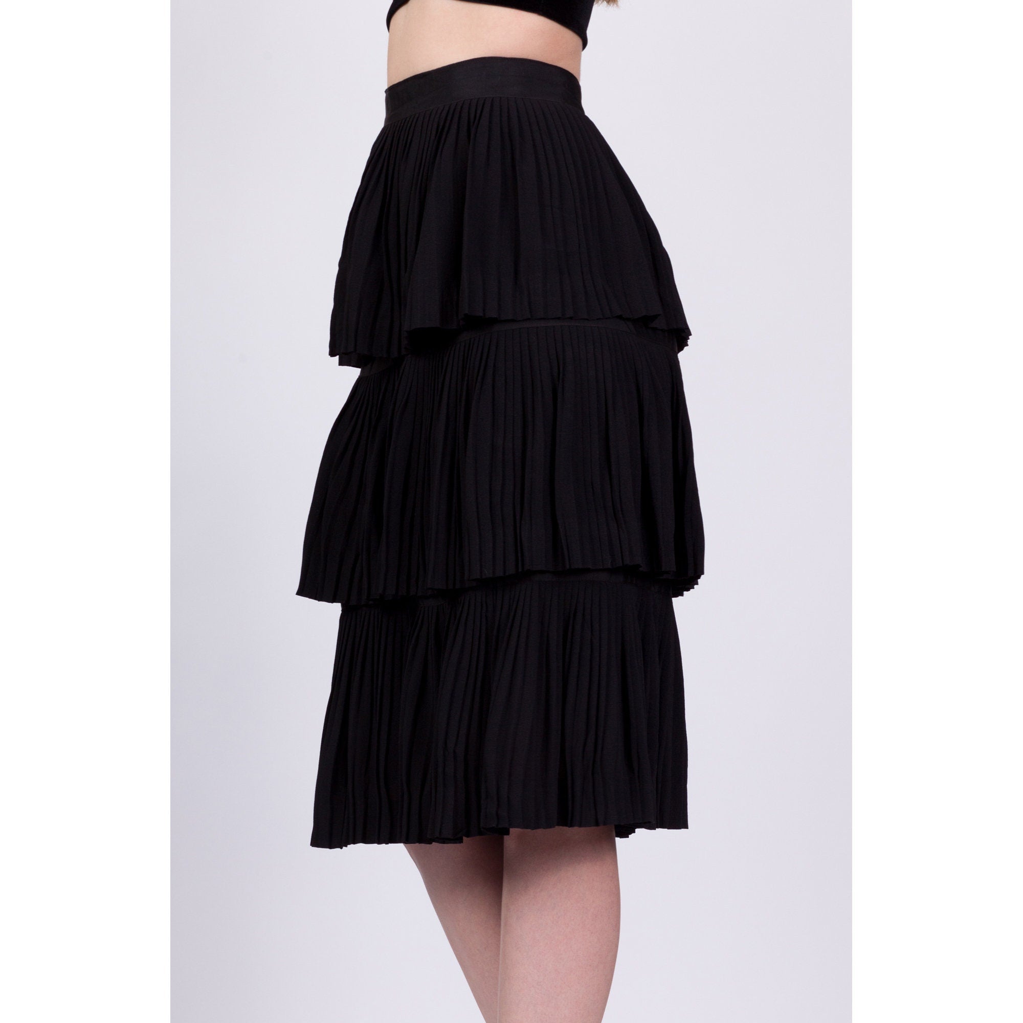 1950s clearance tiered skirt