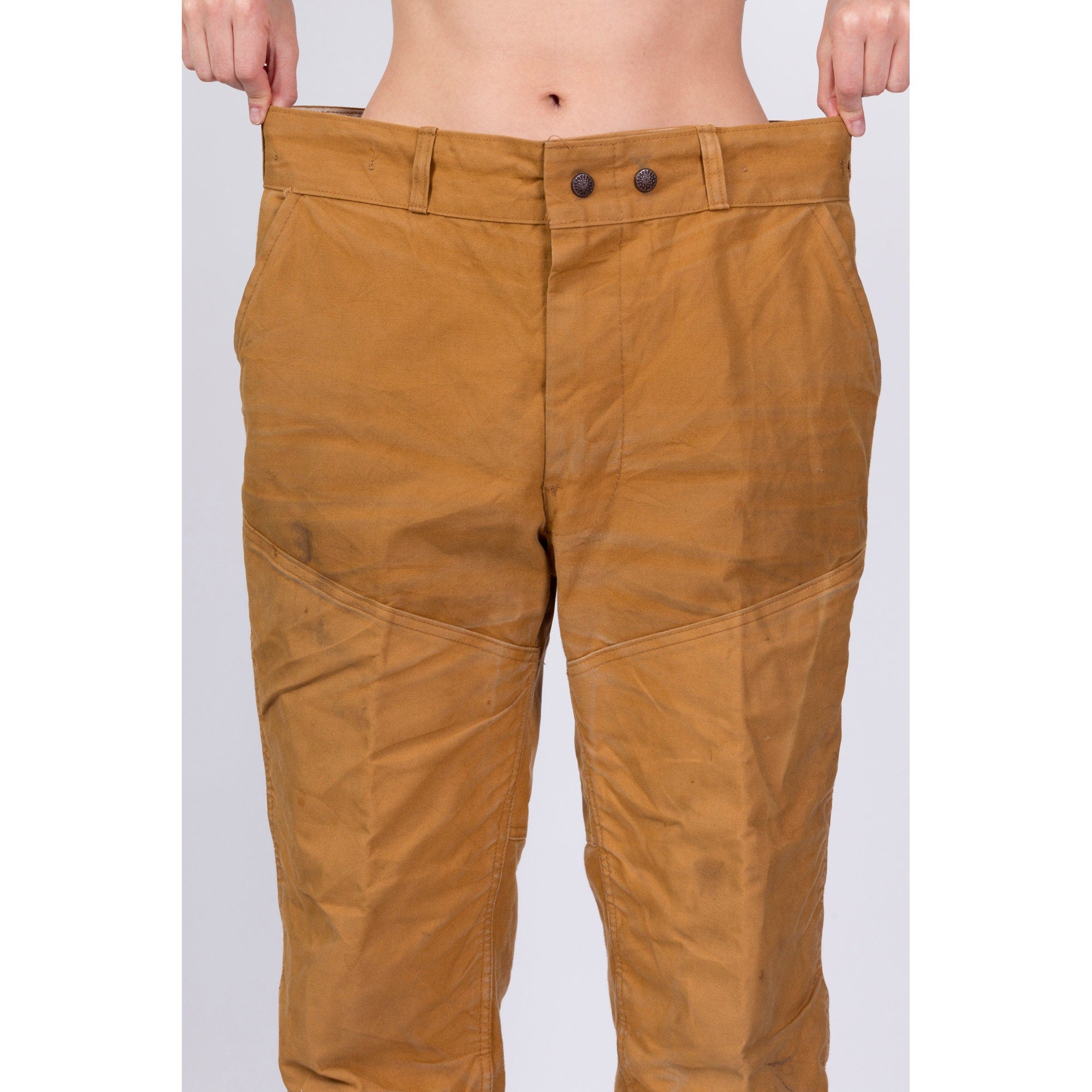 redhead flannel lined cargo pants