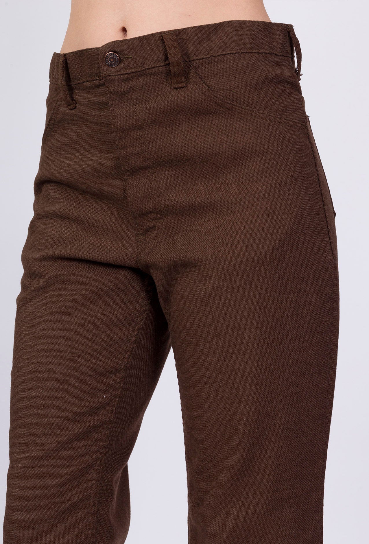 Classic trousers in wool and bamboo BROWN Pal Zileri | Shop Online