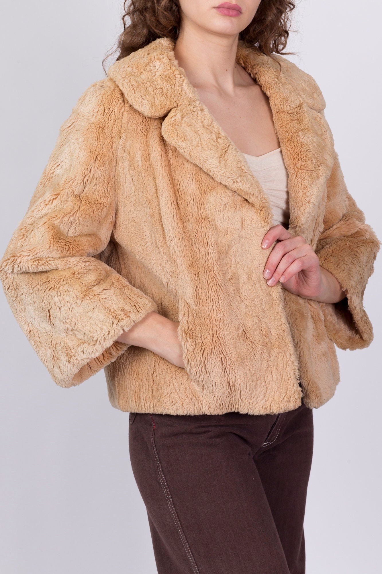 Teddy Bear Faux Leather Jacket | Mint Cloud Boutique