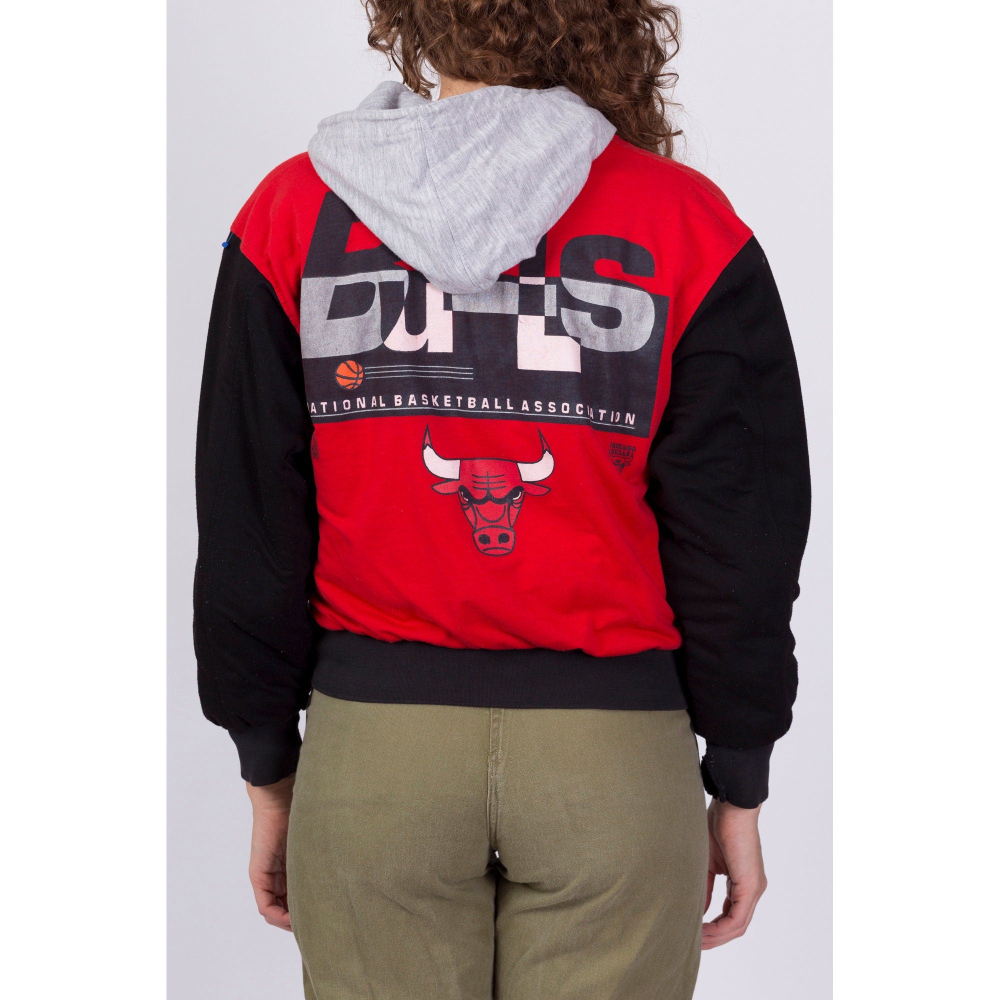 90s Chicago Bulls Reversible Hoodie - Petite Medium – Flying Apple