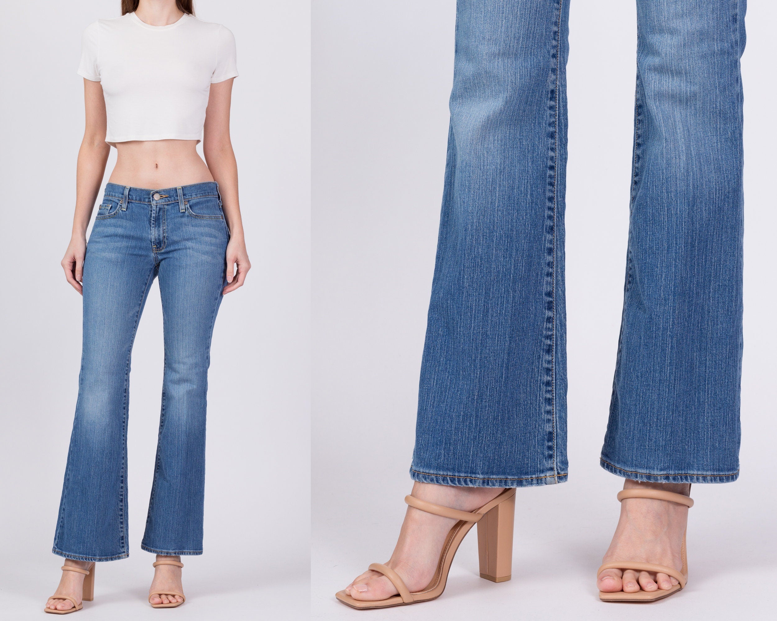 Moussy Vintage popular y2k low rise bootcut jeans