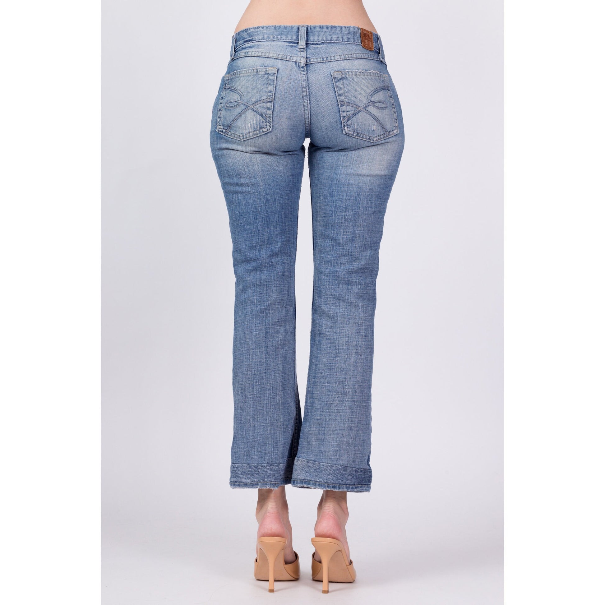 Lucky Brand Vintage Y2K Jeans Low Rise Easy Fit Flare Denim